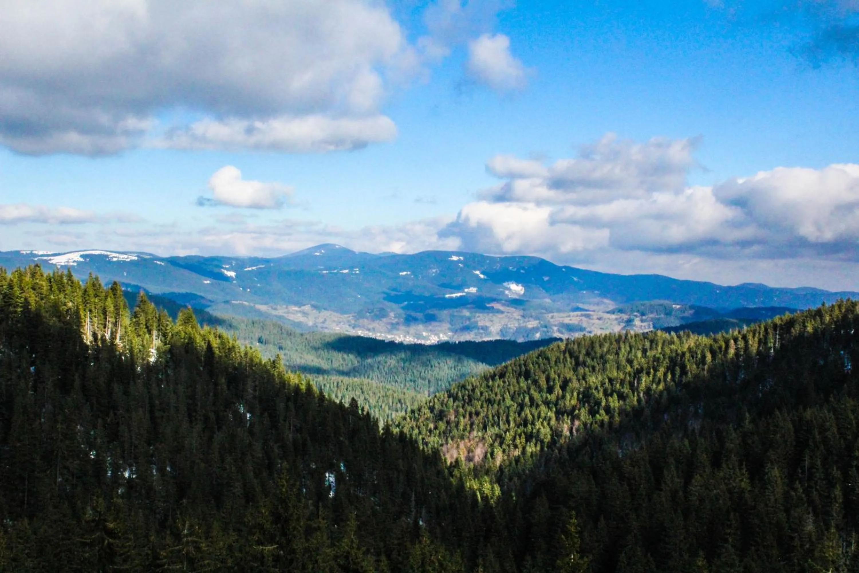 Mountain view in Aparthotel Pine Hills Pamporovo