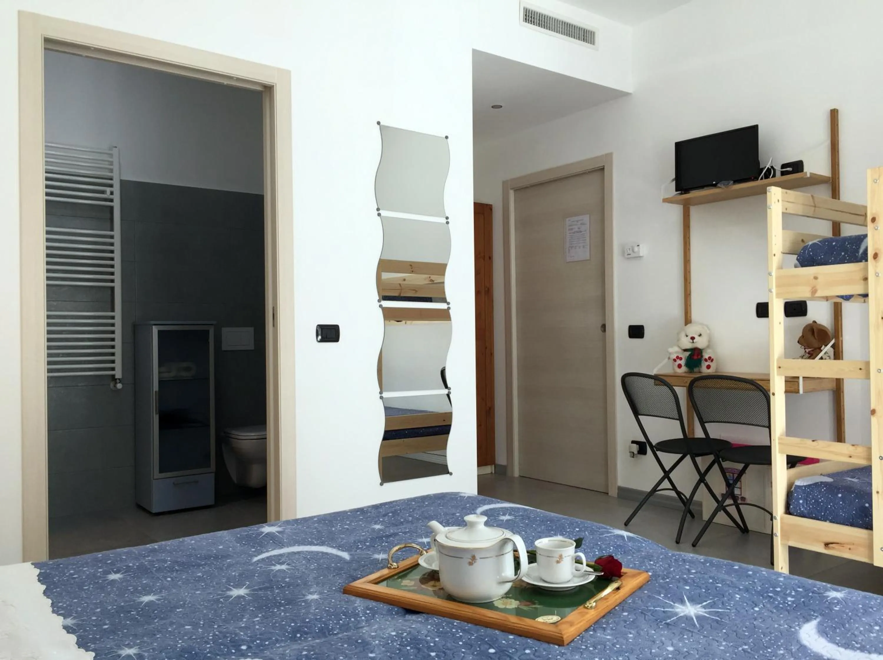 Bed in B&B Honey Rooms