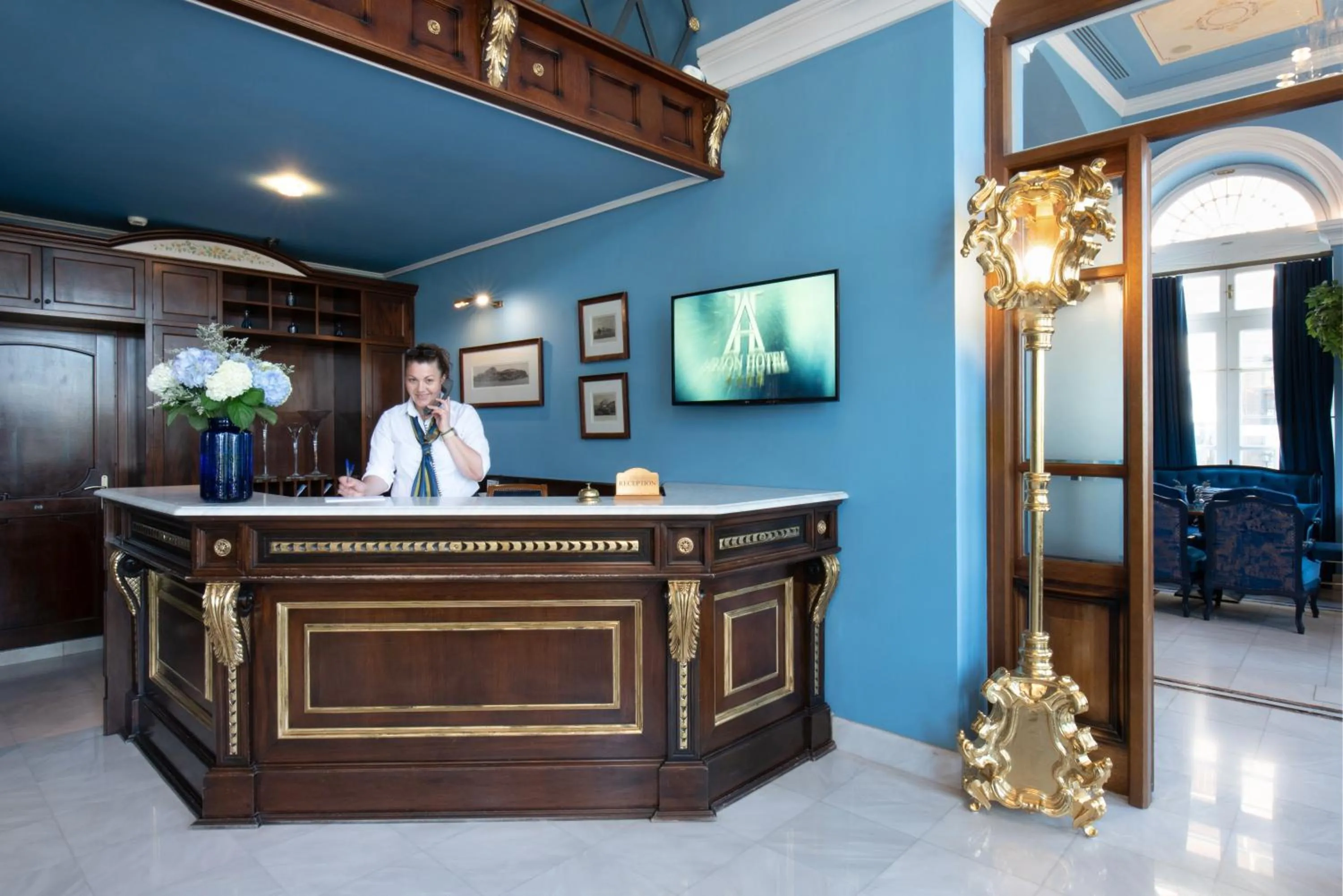 Living room in Grande Bretagne - Nafplio