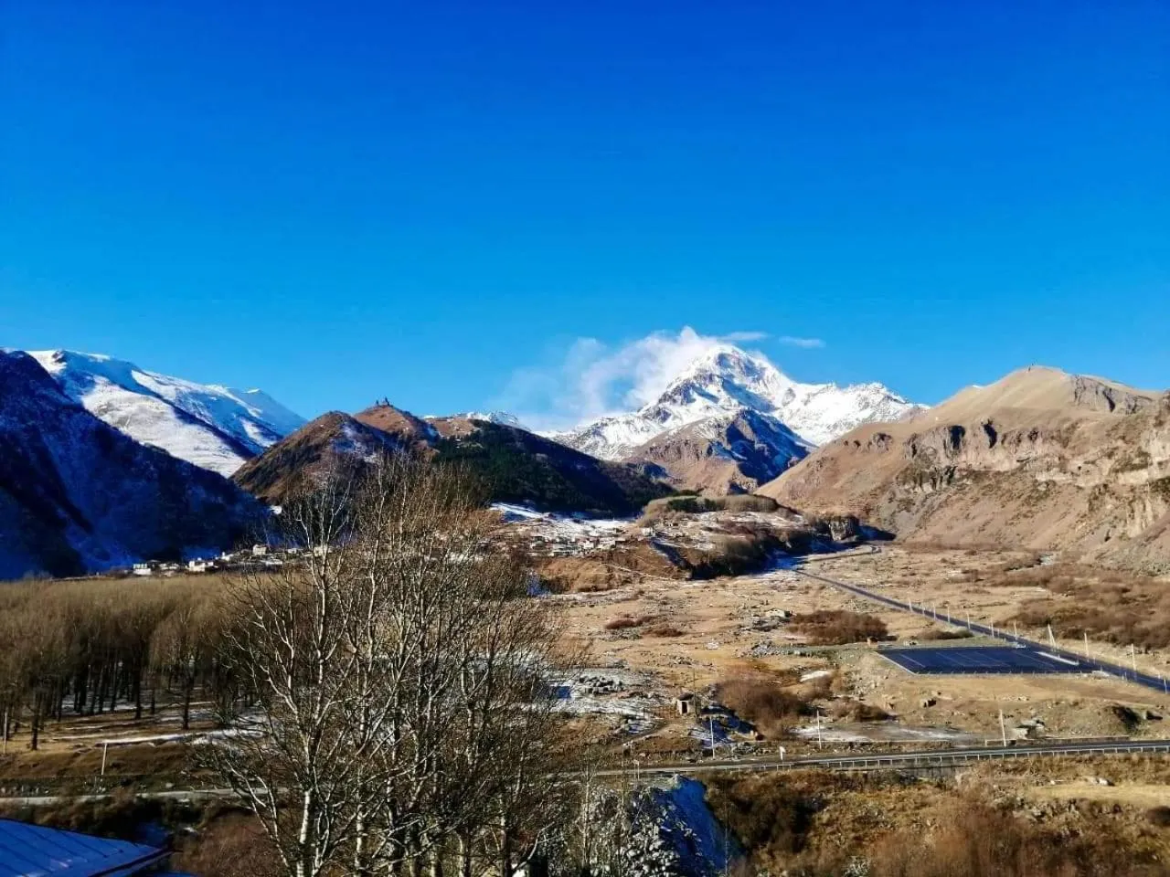 Natural landscape in Kazbegi Inn
