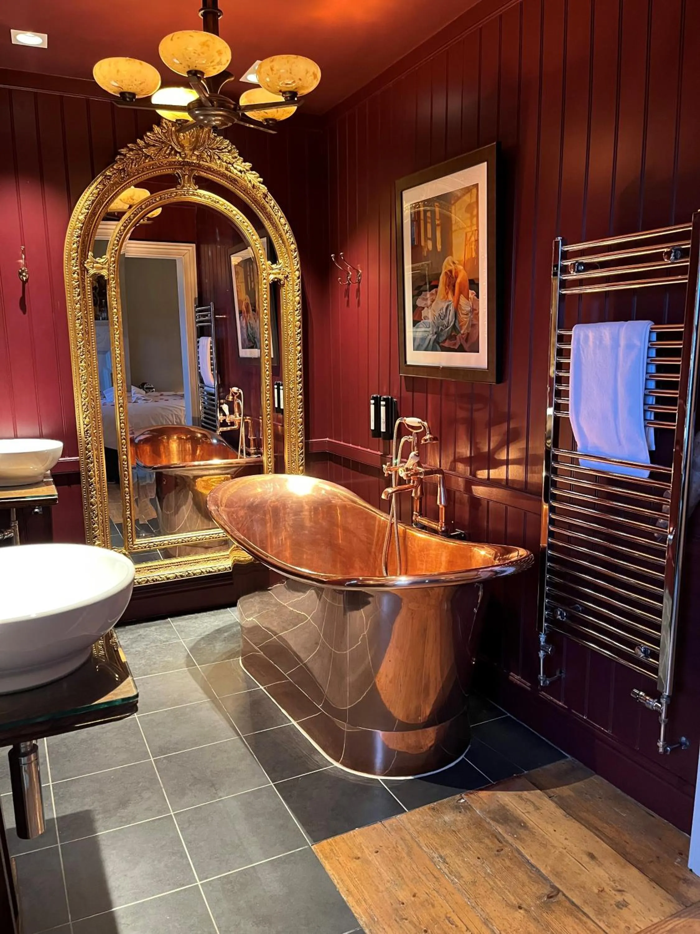 Bathroom in The Marquis of Granby