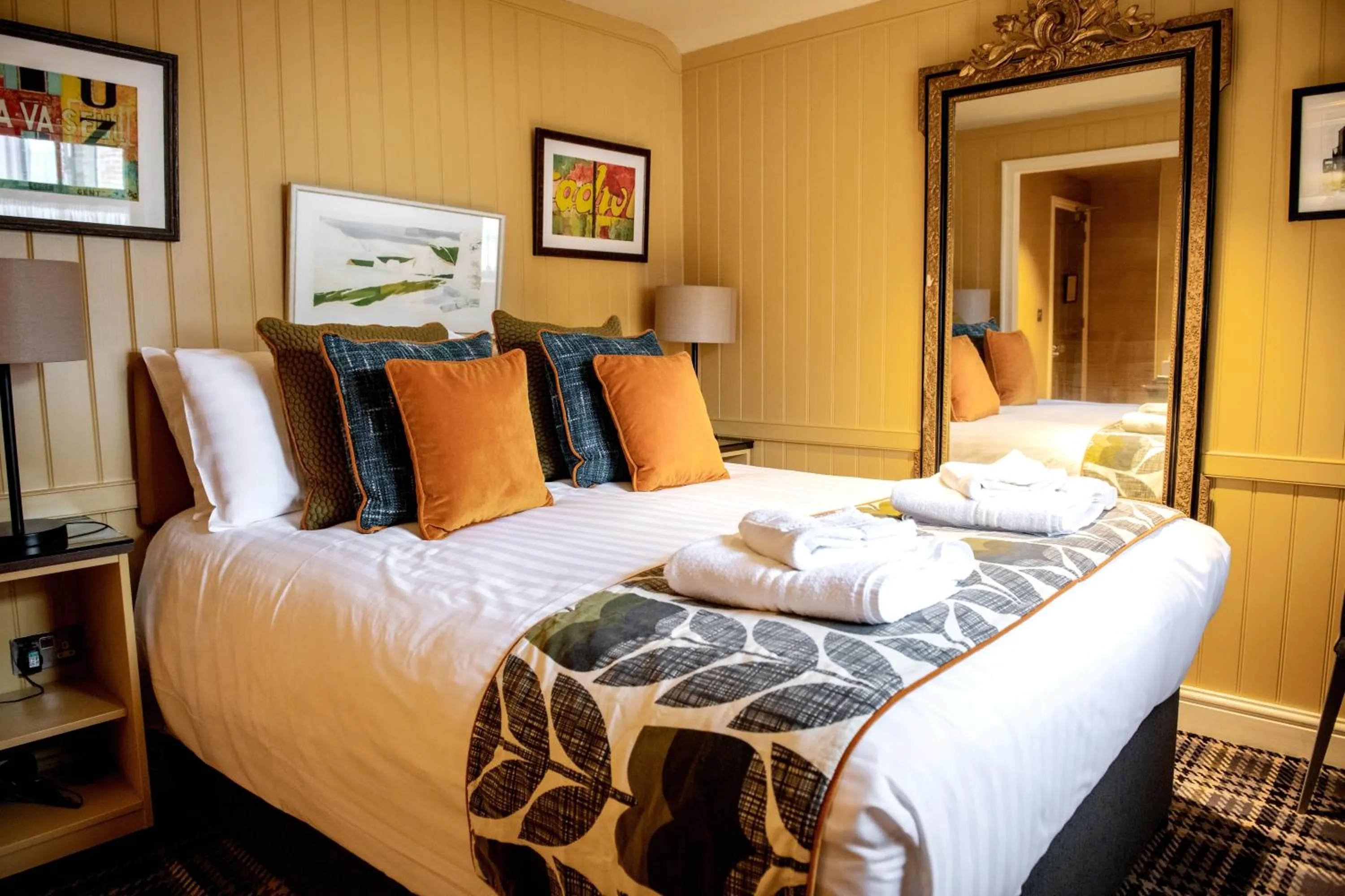 Bedroom, Bed in The Marquis of Granby