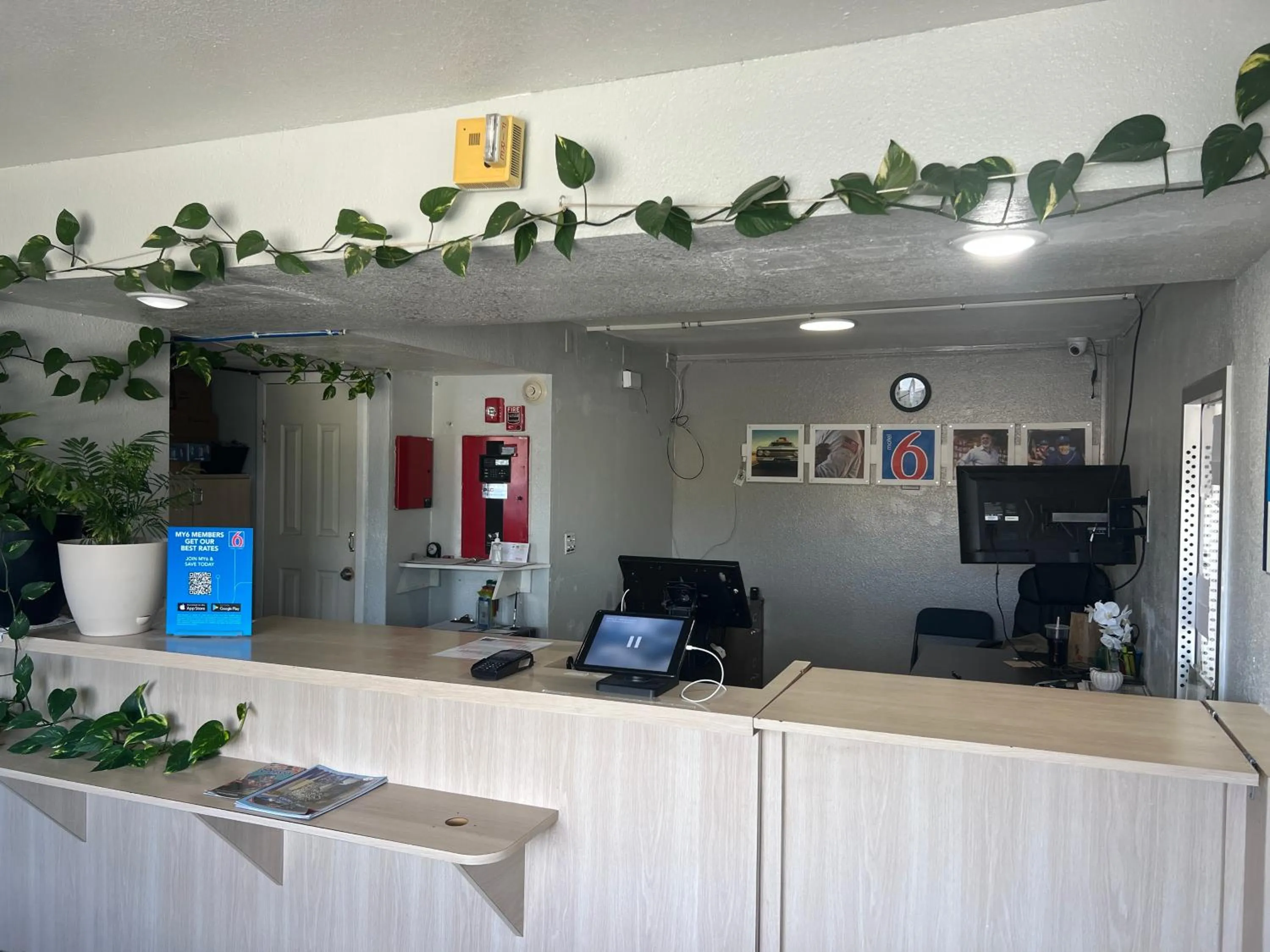 Lobby or reception in Motel 6-Odessa, TX