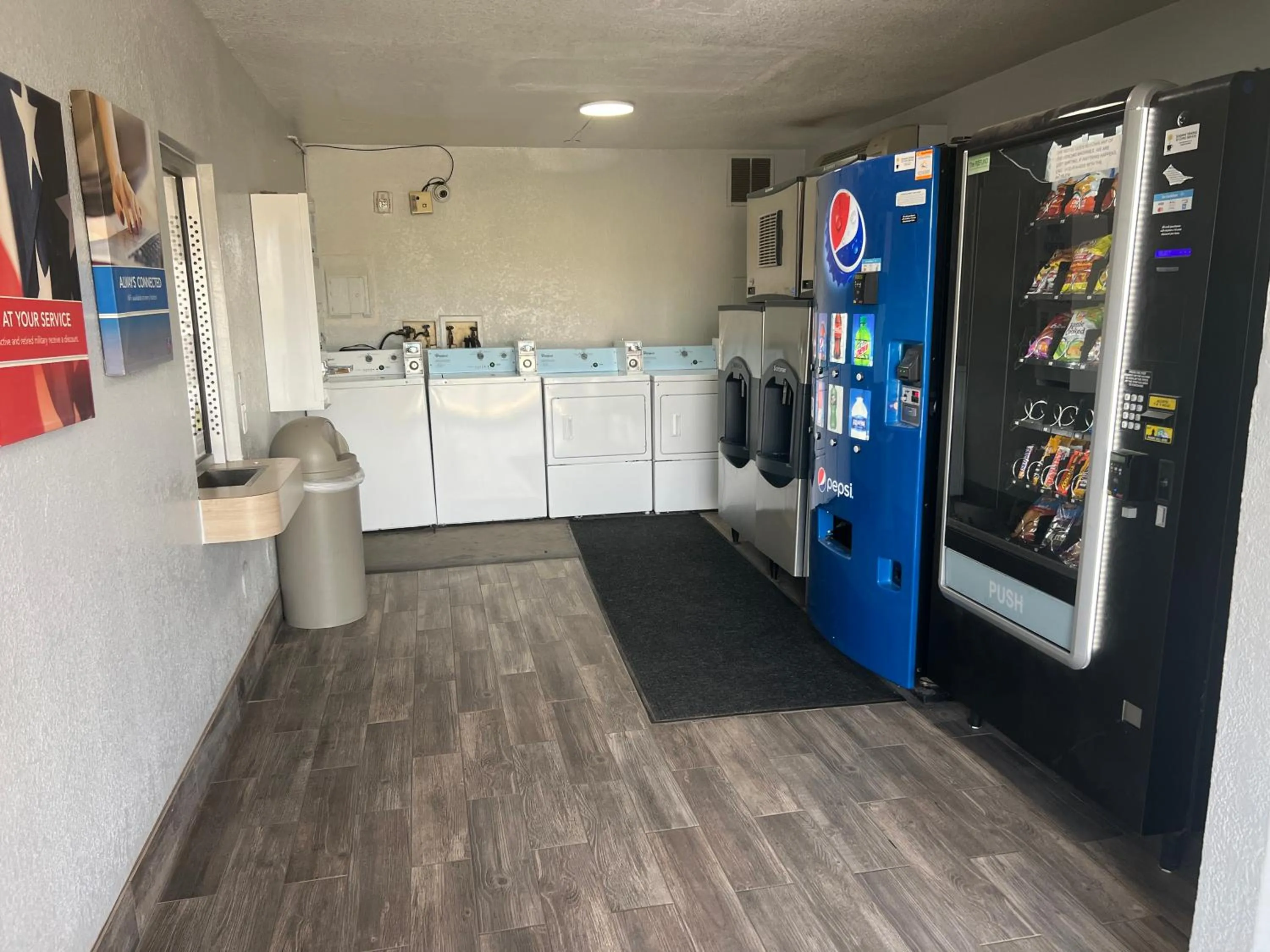 vending machine in Motel 6-Odessa, TX