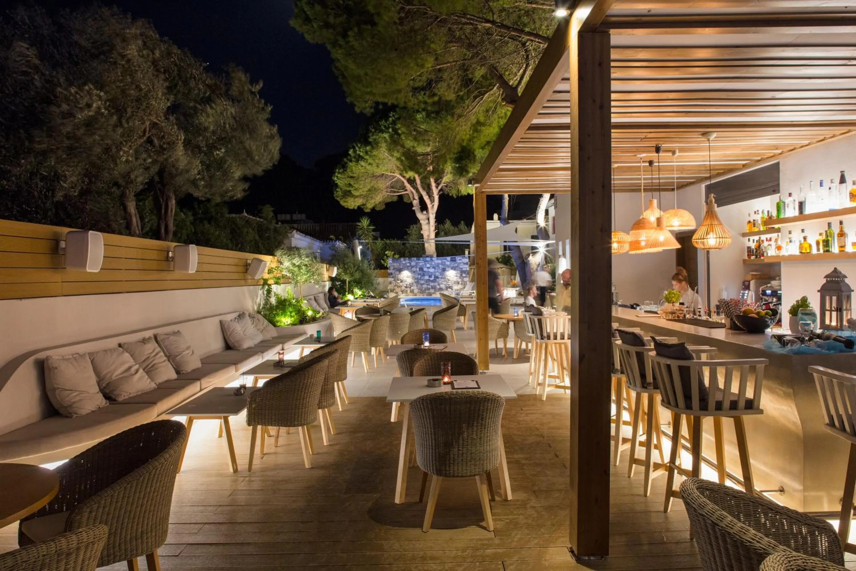 Lounge or bar in Samian Mare Hotel, Suites & Spa