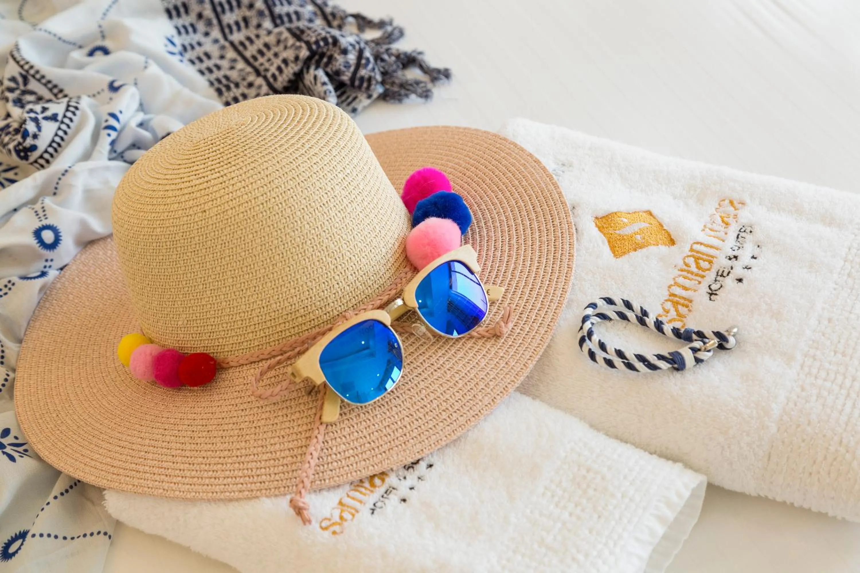 Decorative detail in Samian Mare Hotel, Suites & Spa