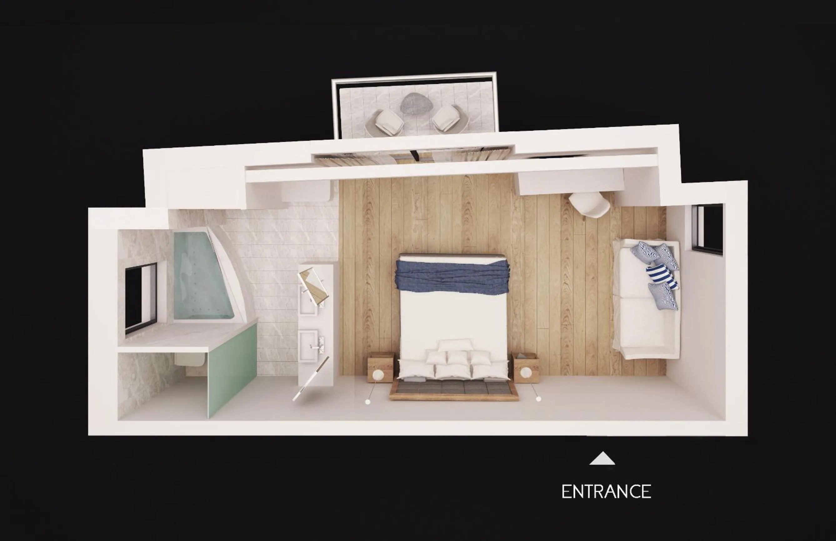 Photo of the whole room in Samian Mare Hotel, Suites & Spa