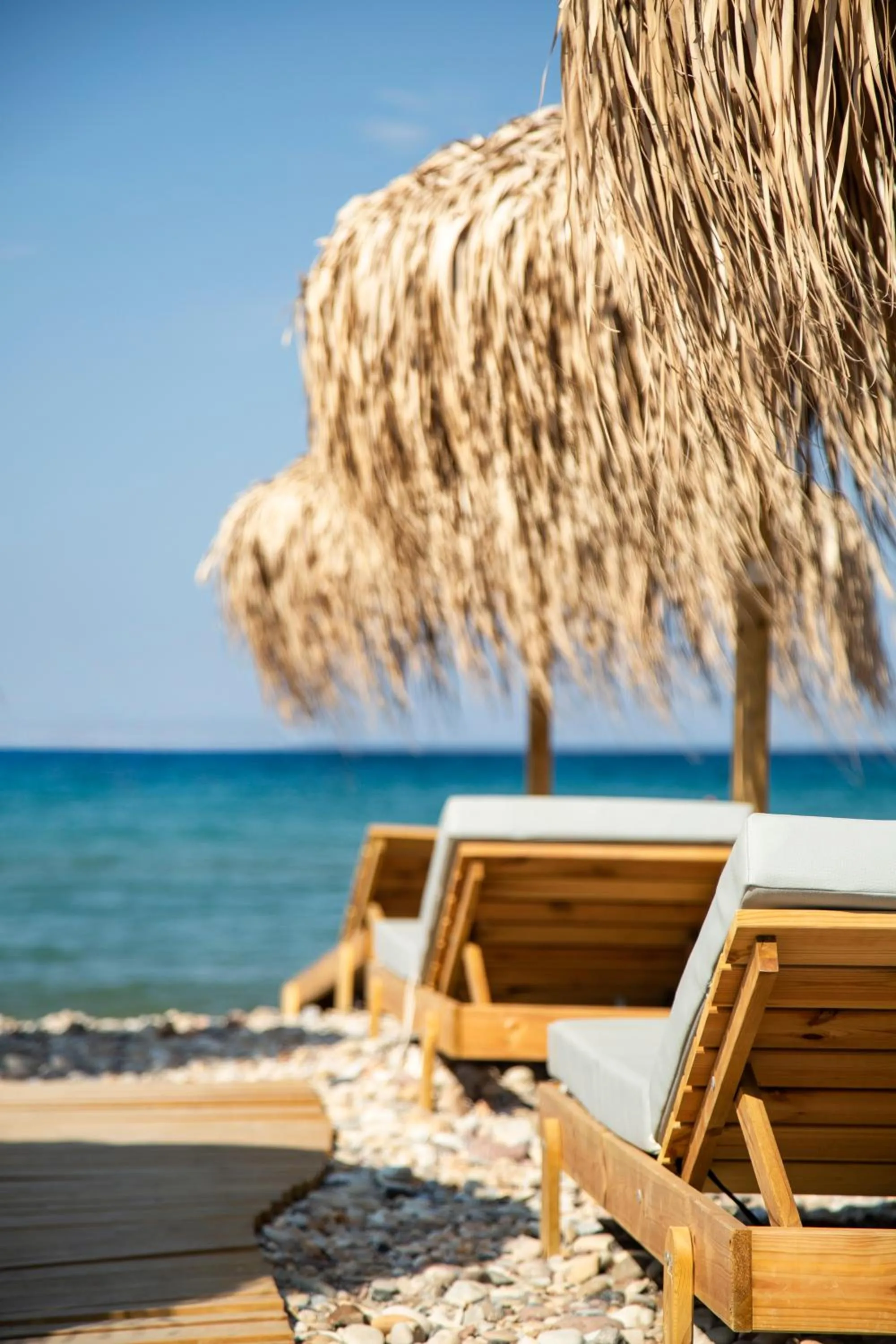Beach in Samian Mare Hotel, Suites & Spa