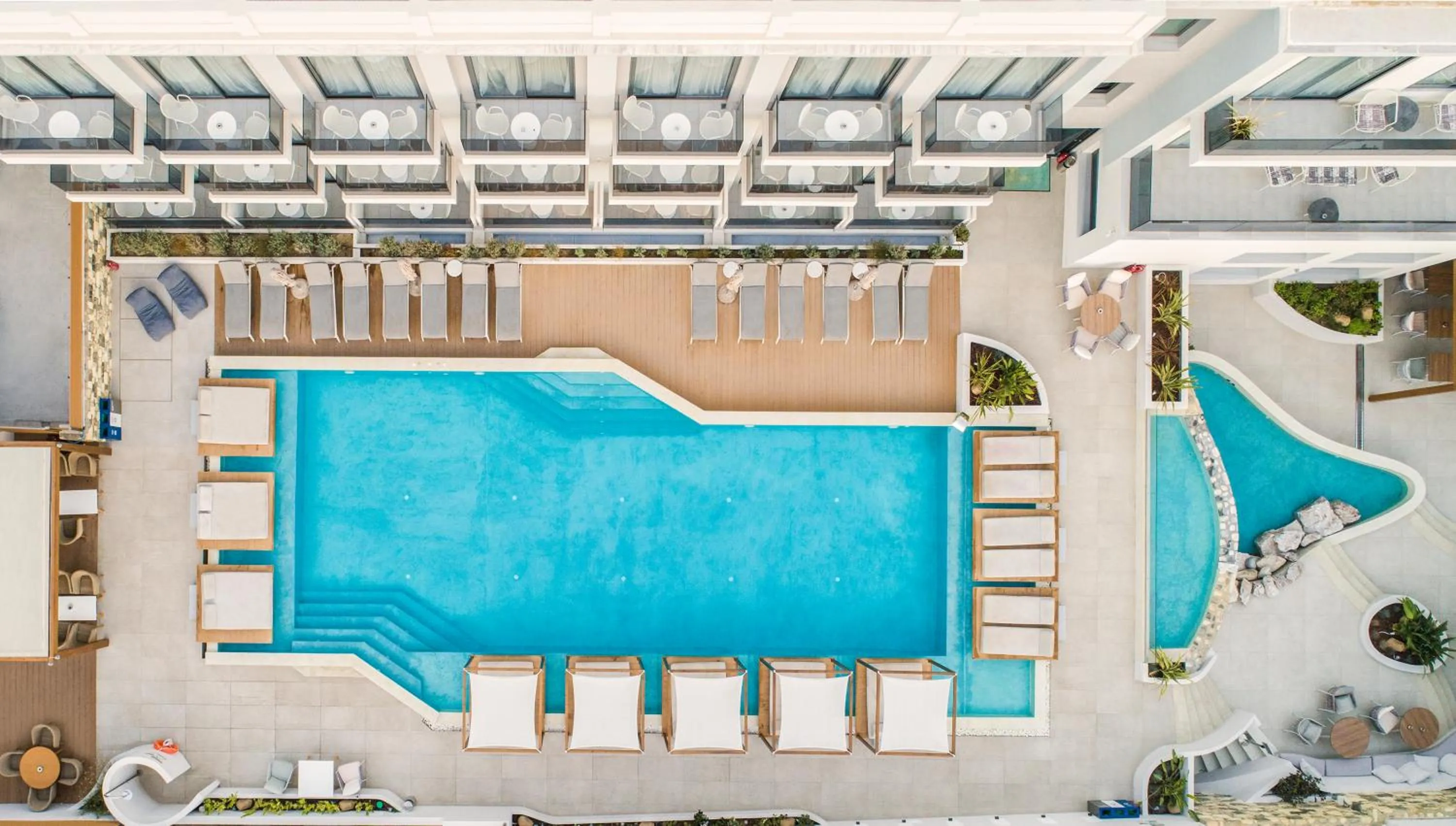 Bird's eye view in Samian Mare Hotel, Suites & Spa