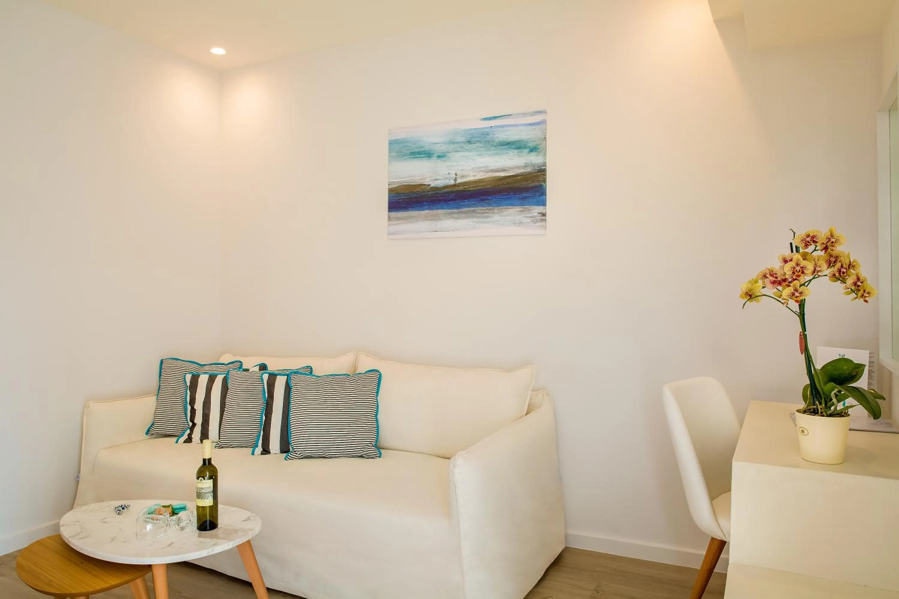 Living room in Samian Mare Hotel, Suites & Spa