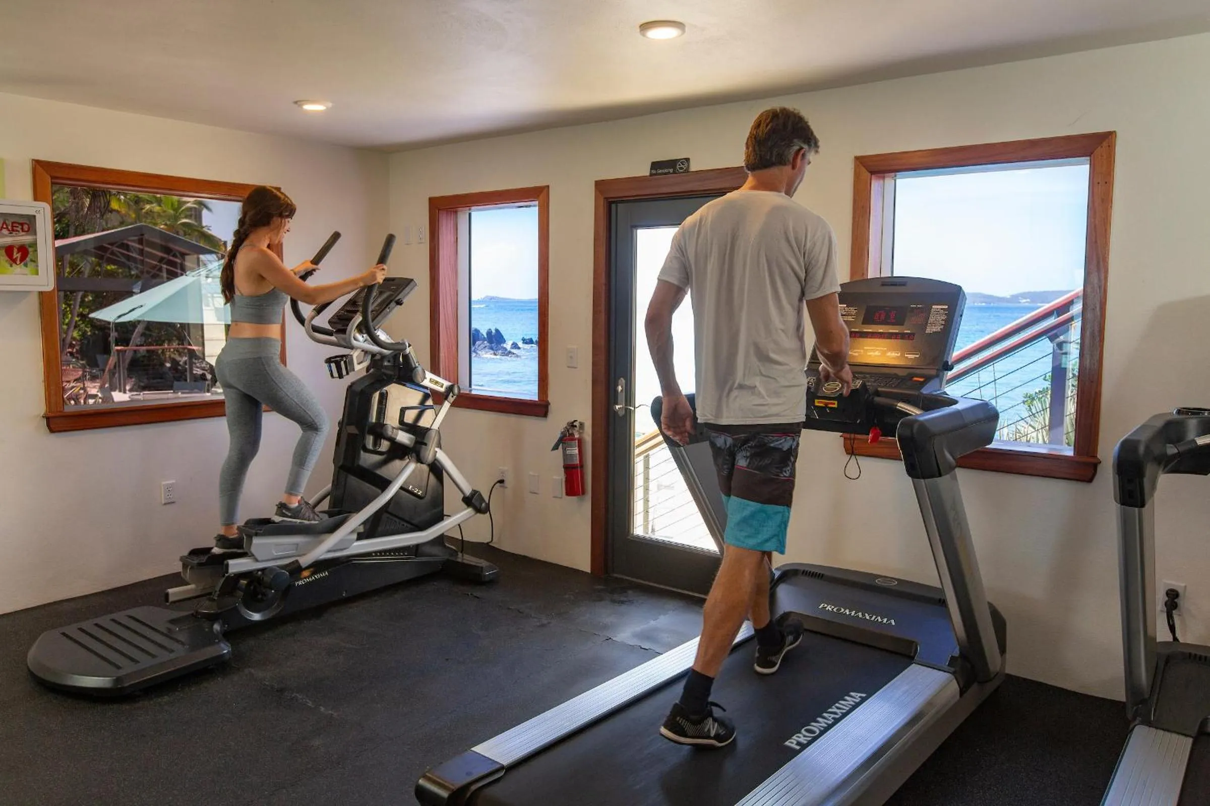 Fitness centre/facilities in Gallows Point Resort