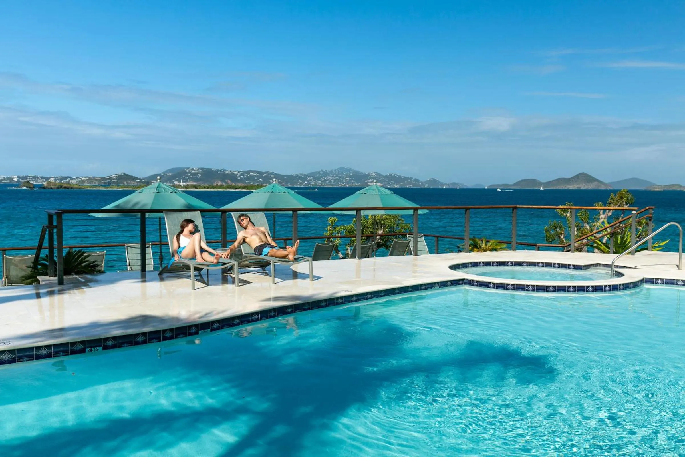 Hot Tub in Gallows Point Resort