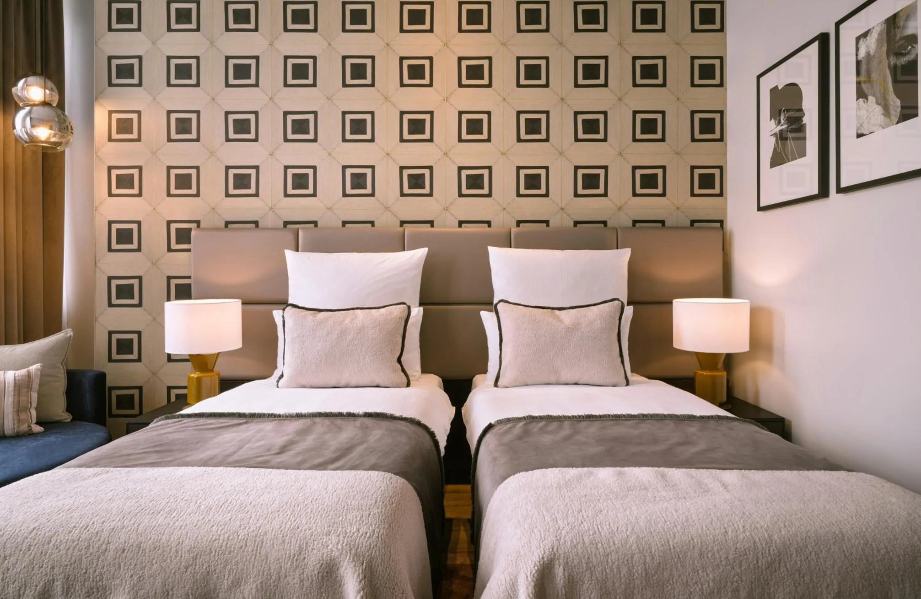 Bedroom, Bed in The Posthouse Berlin Potsdamer Platz- Leonardo Limited Edition