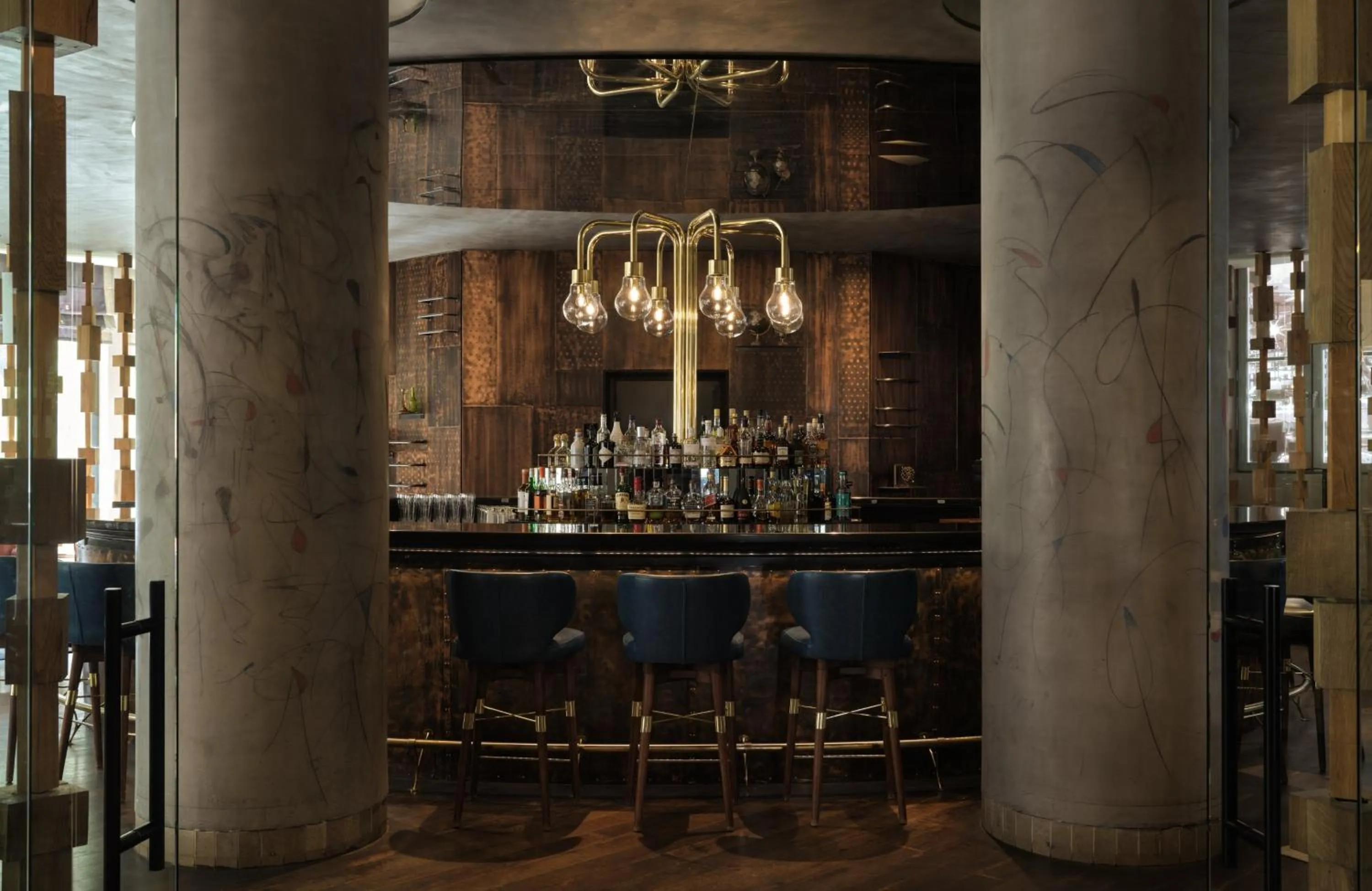 Lounge or bar in The Posthouse Berlin Potsdamer Platz- Leonardo Limited Edition