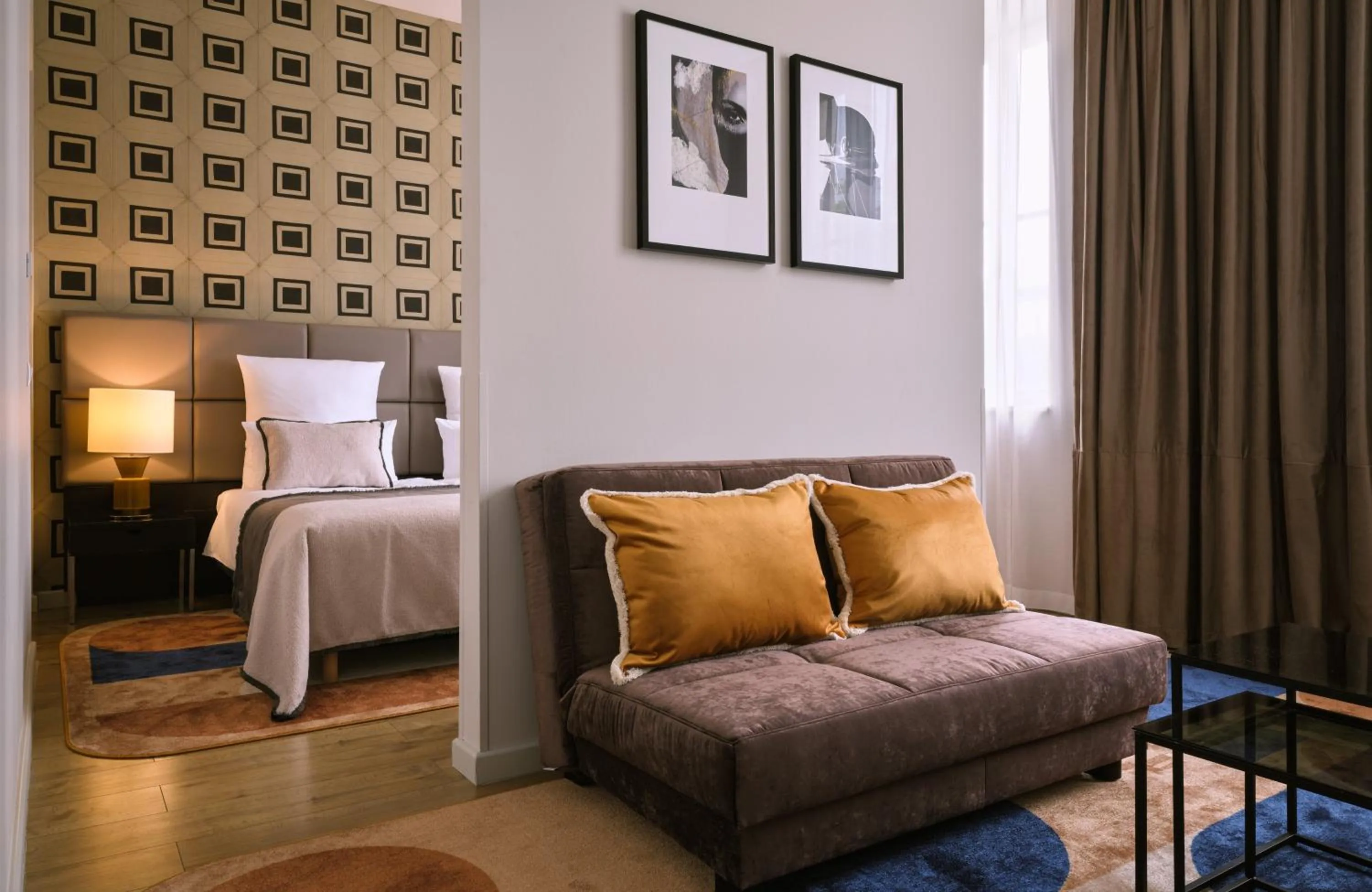 Photo of the whole room, Bed in The Posthouse Berlin Potsdamer Platz- Leonardo Limited Edition