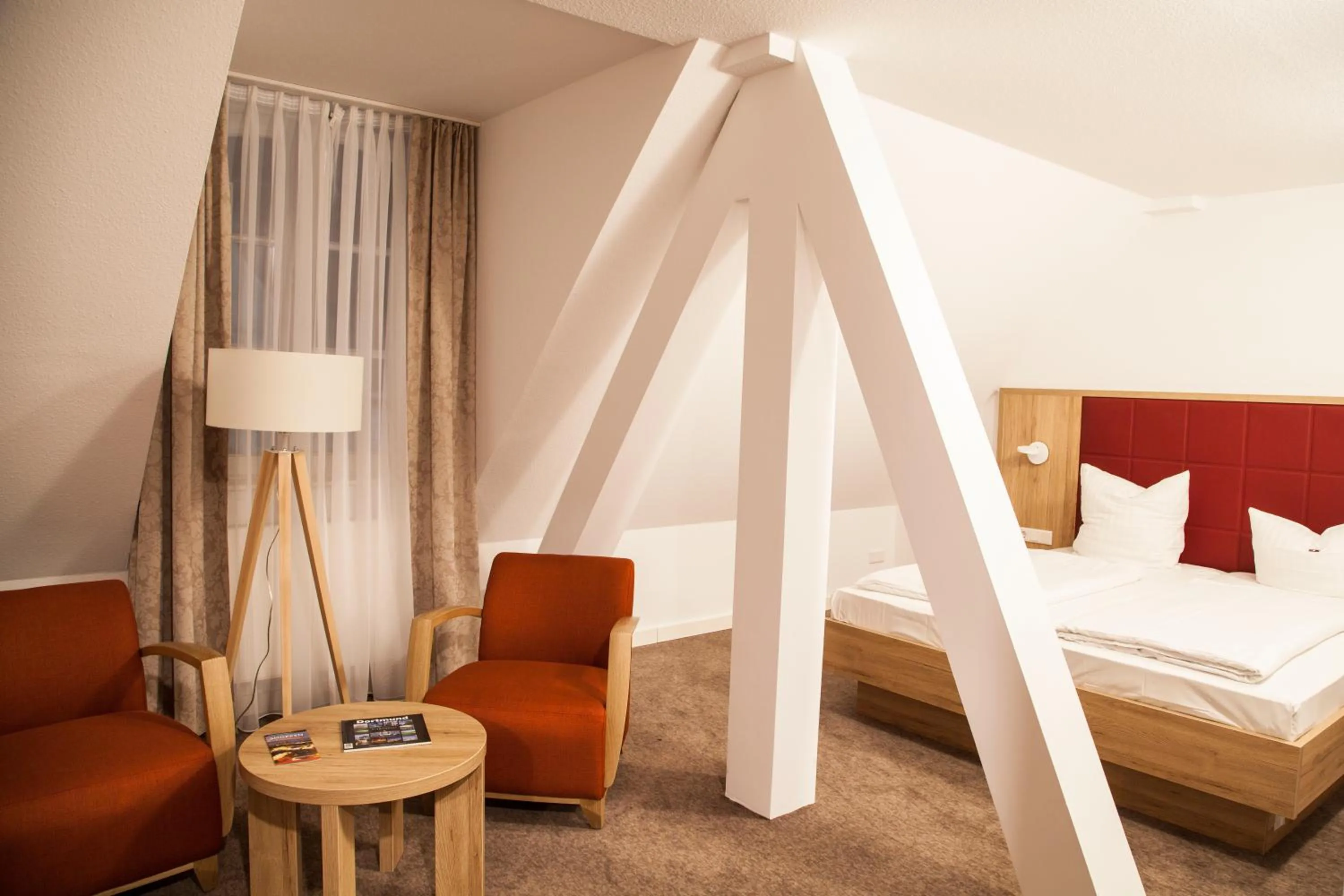 TV and multimedia, Bed in Hotel Specht by Trotmannia