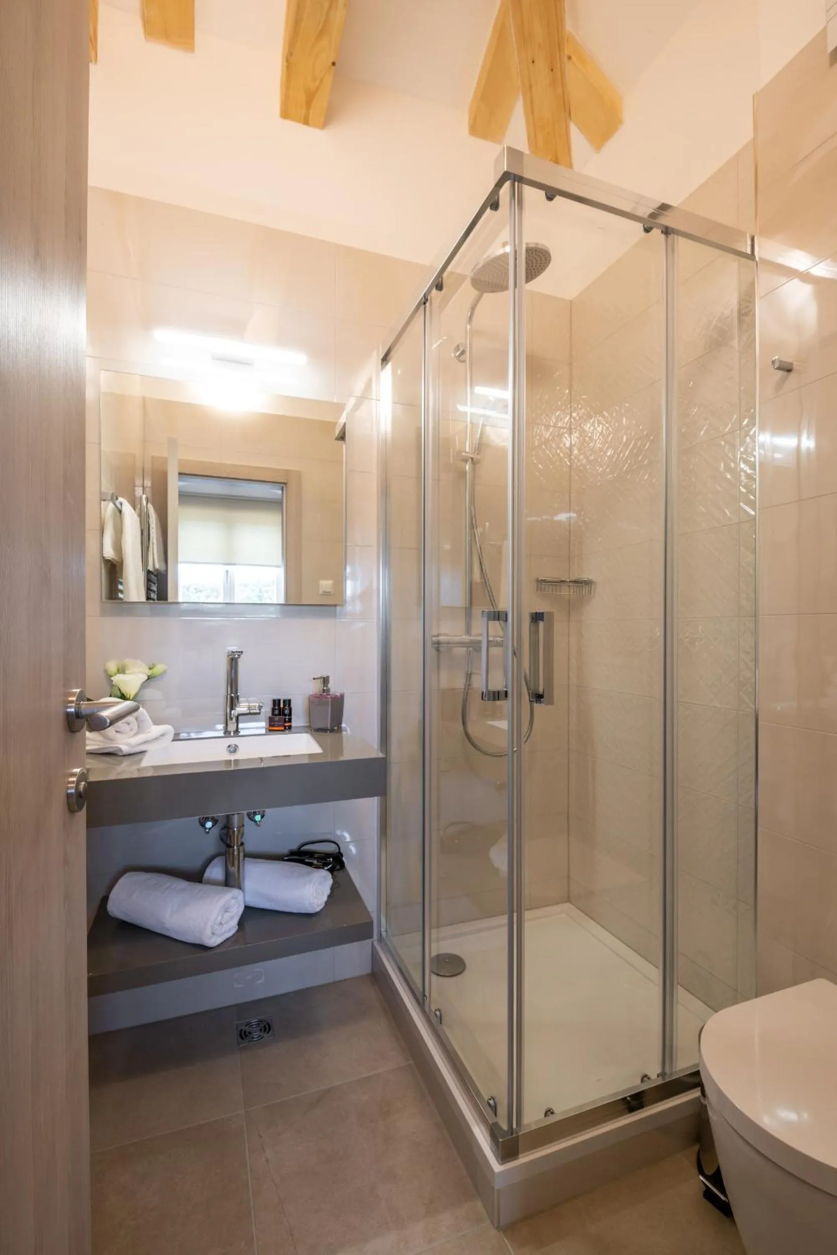 Shower in Boutique B&B Villa Faggioni