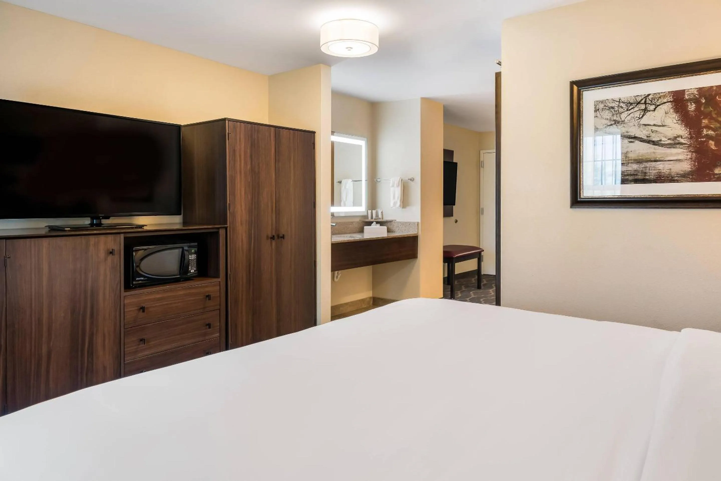 Bedroom in Country Inn & Suites by Radisson, Grandville-Grand Rapids West, MI
