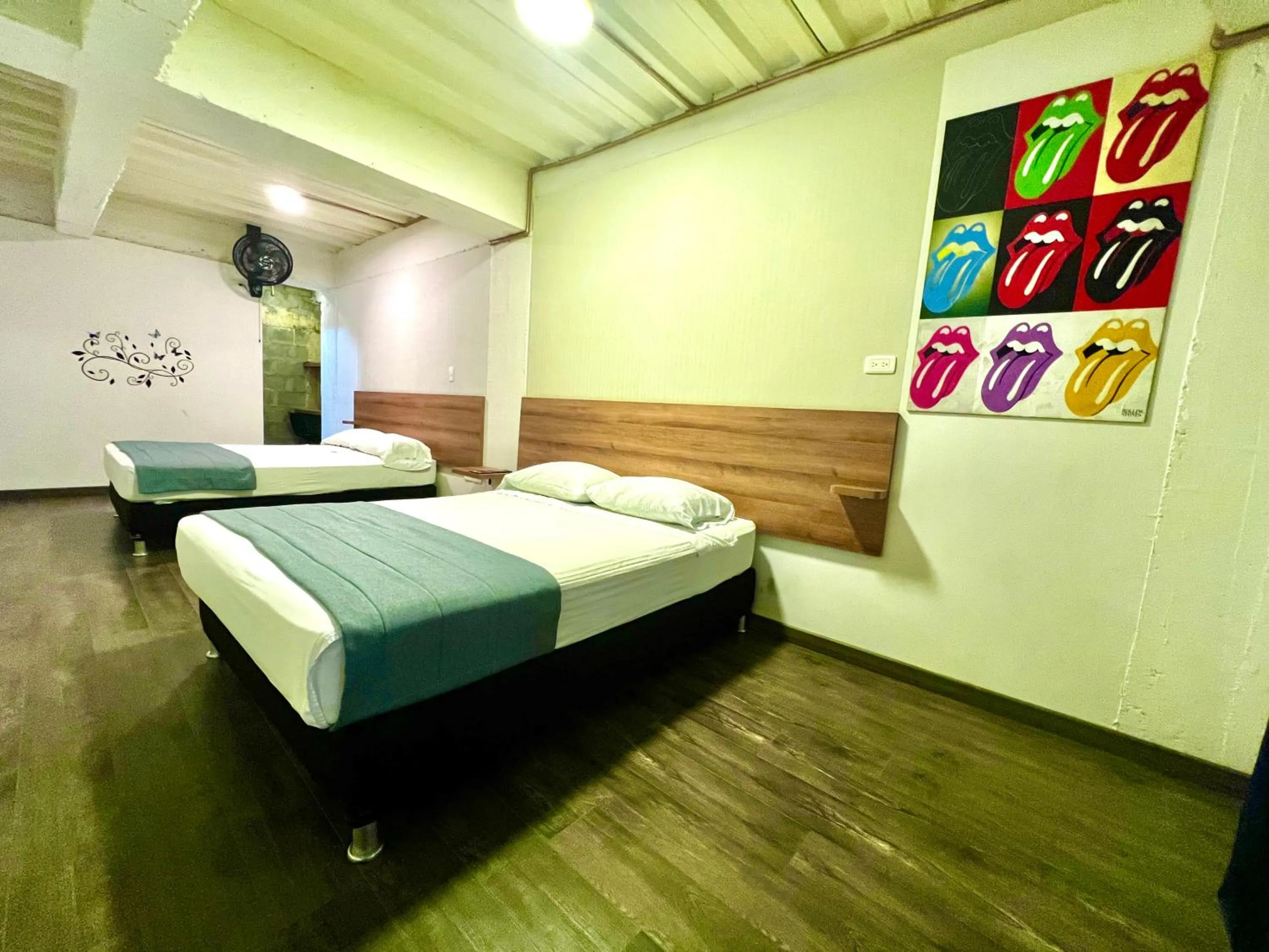 Bed in Alojamiento Carriquí