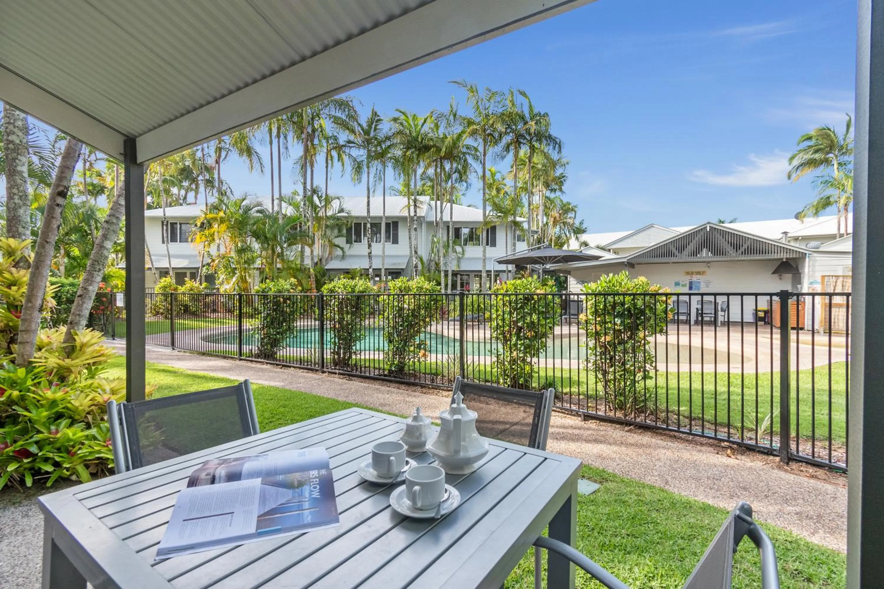 Patio in Coco Bay Resort
