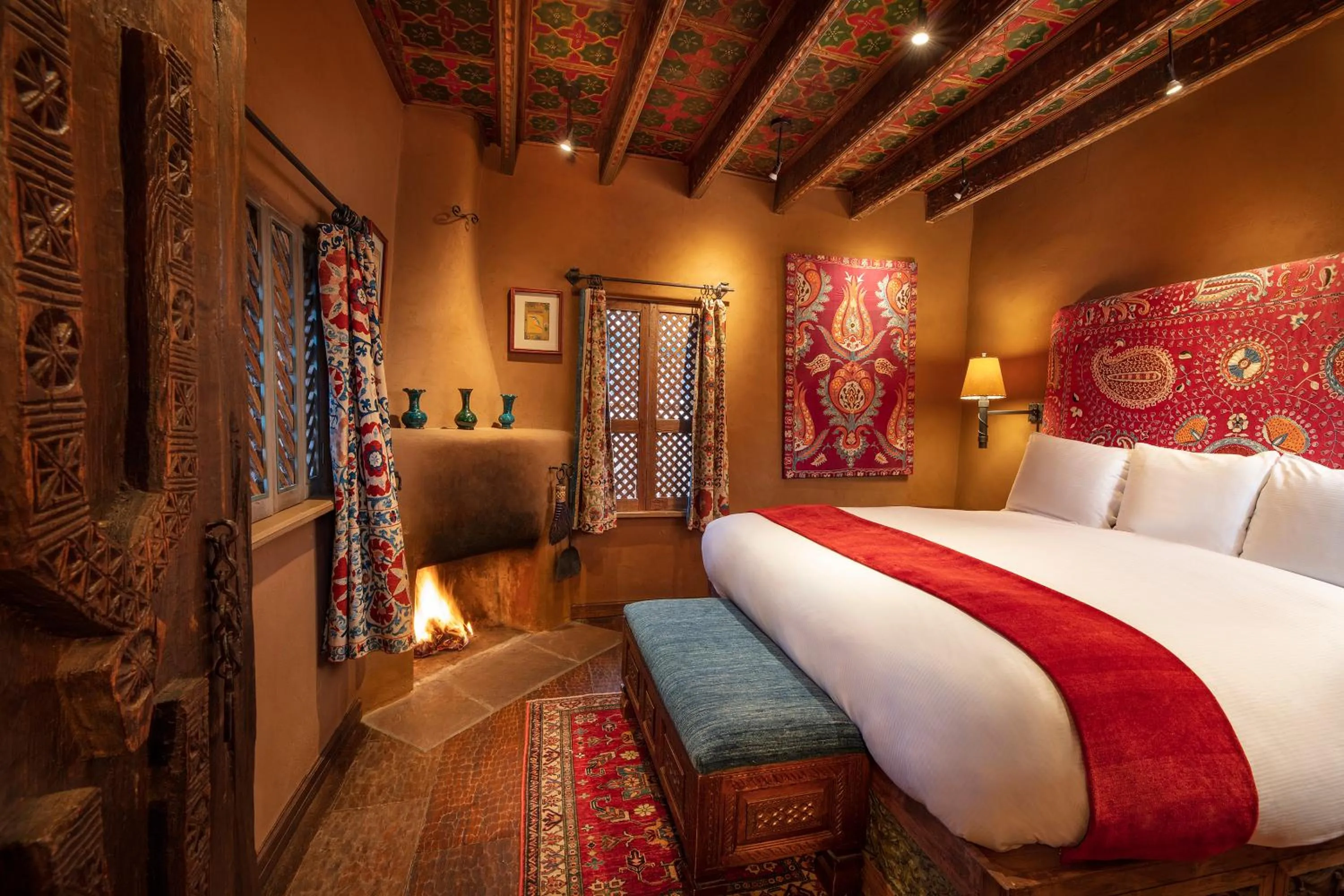 Bed in The Inn of Five Graces