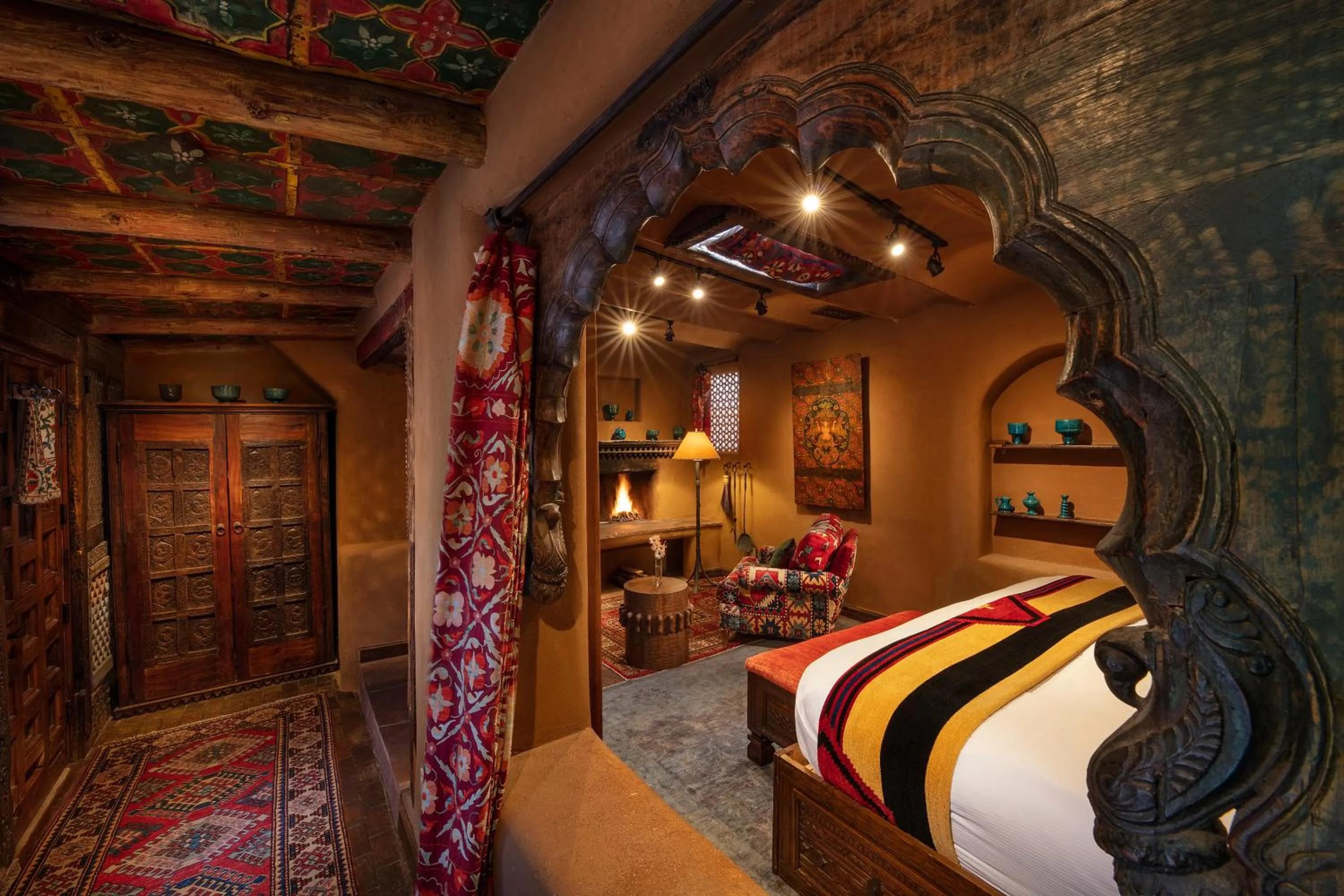 Bed in The Inn of Five Graces