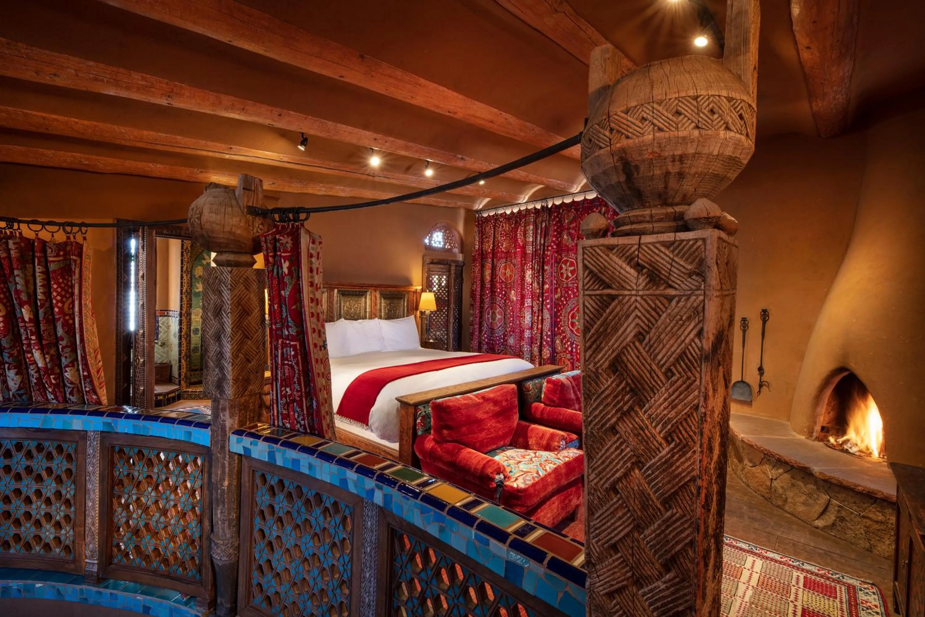 Bed in The Inn of Five Graces