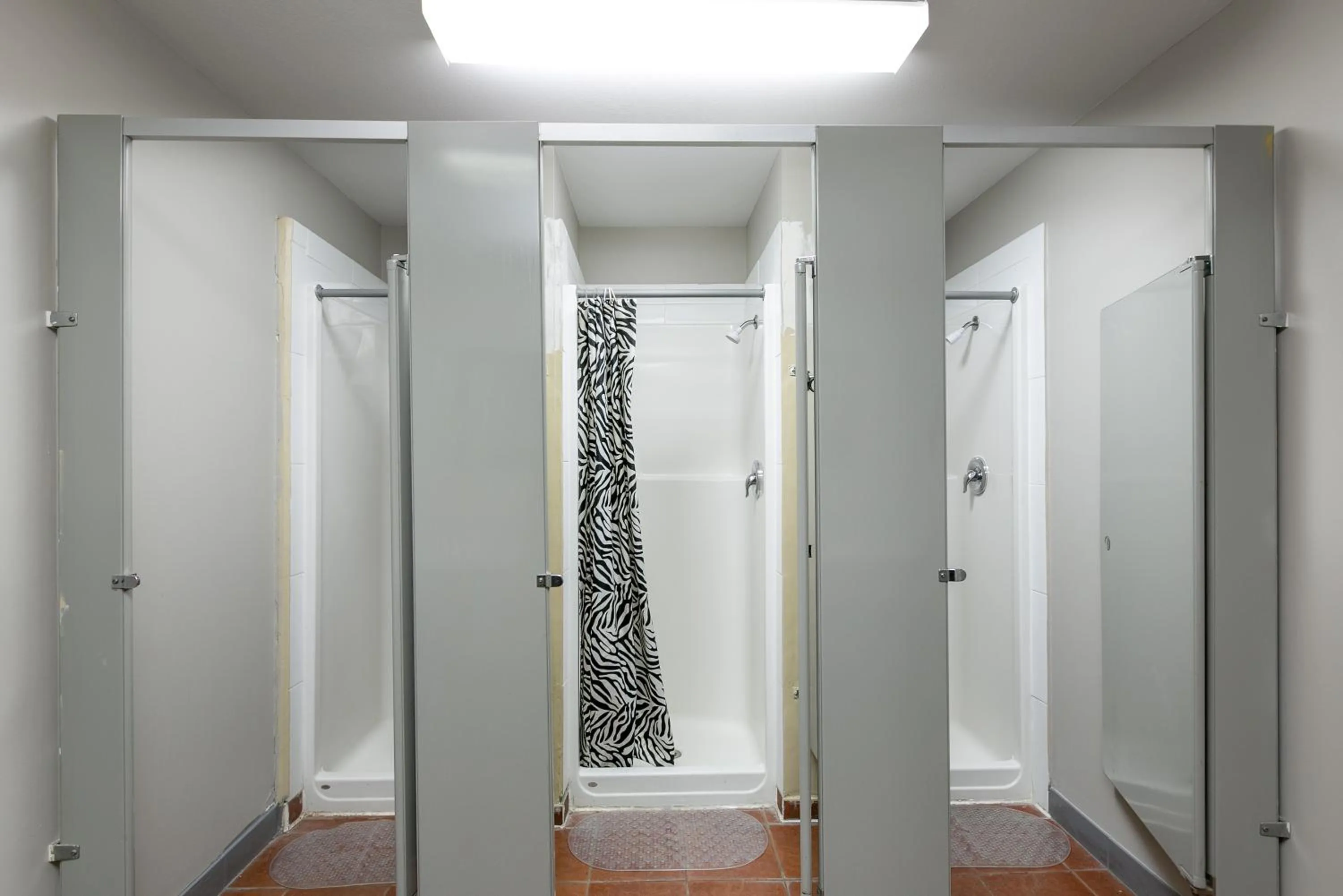 Bathroom in HI Kelowna Hostel