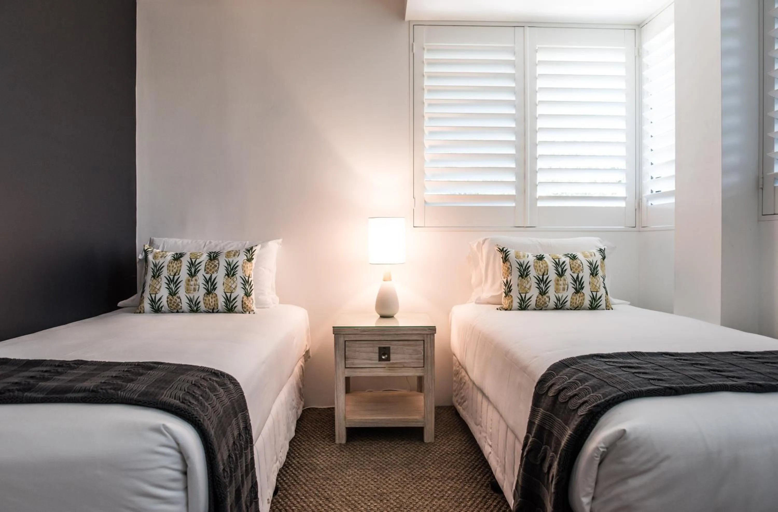 Bed in Noosa Pacific Resort