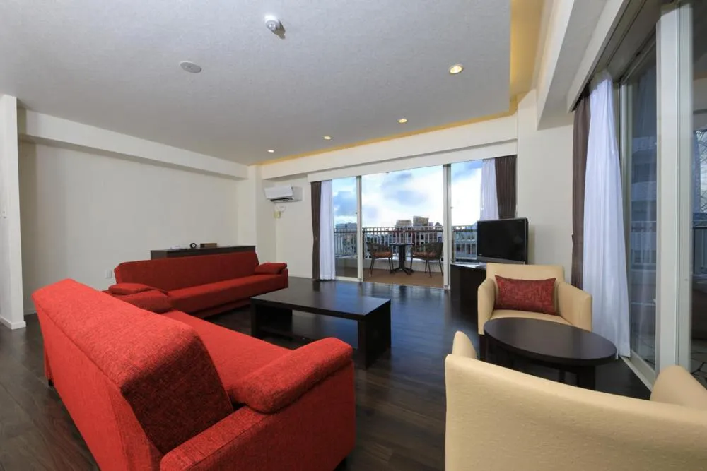 Communal lounge/ TV room in Terrace Garden Mihama Resort by Coldio Premium