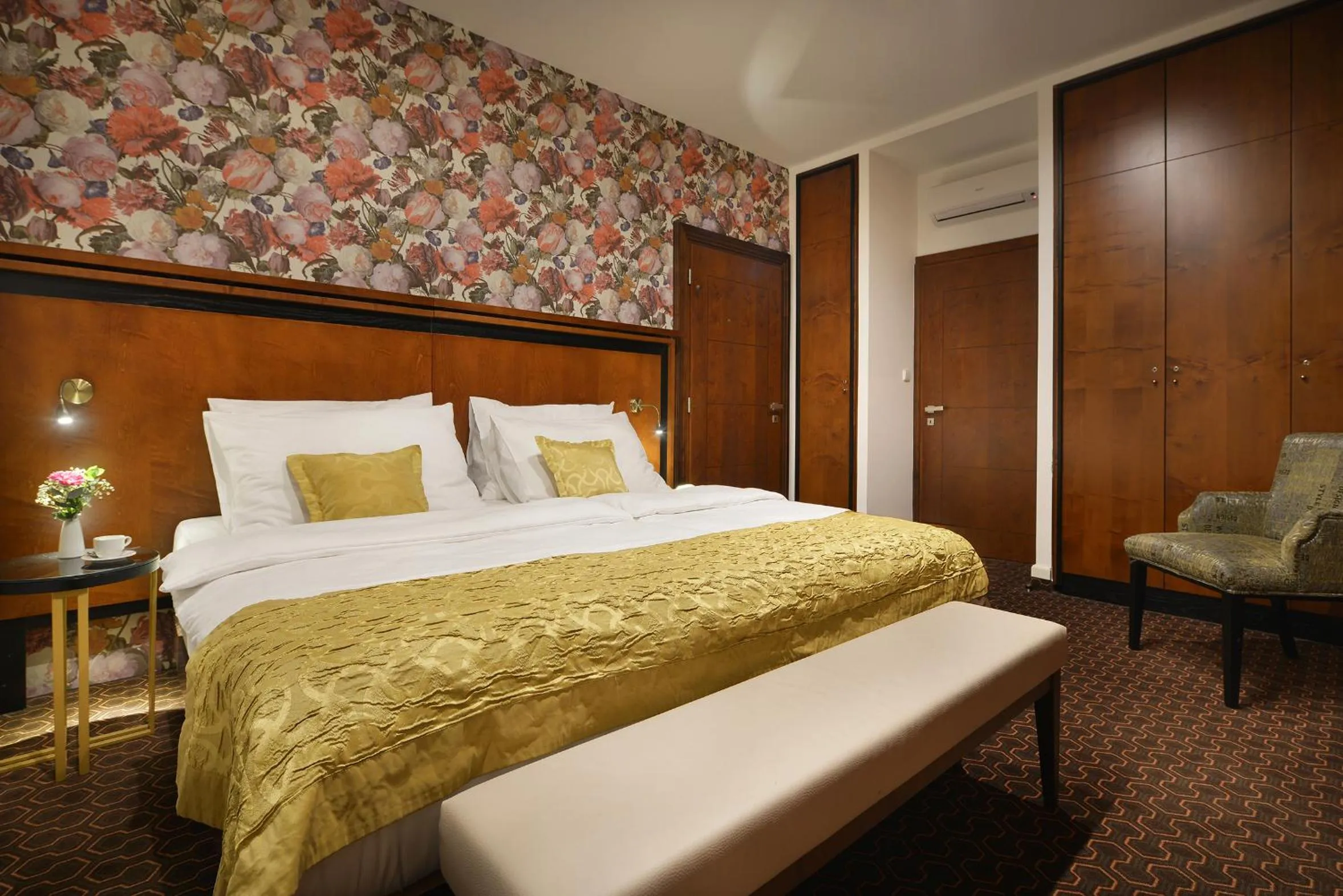 Bed in Vysocina Design Apartments