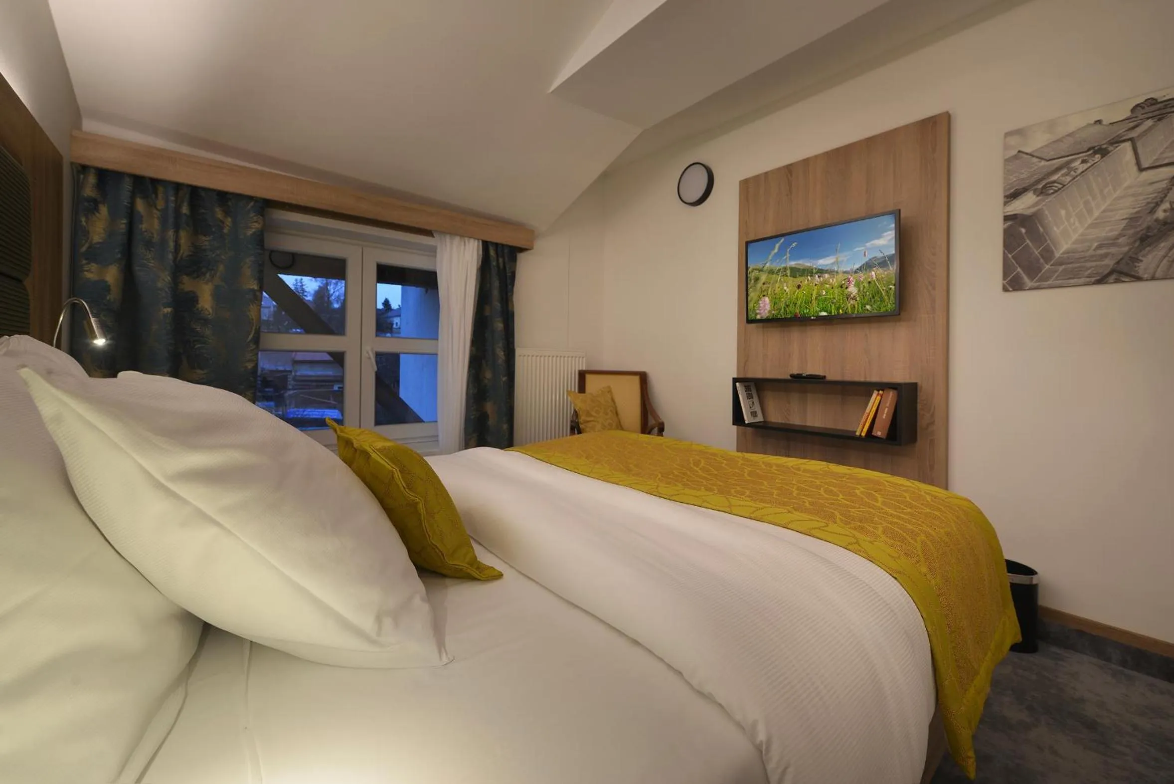 Bedroom, Bed in Vysocina Design Apartments