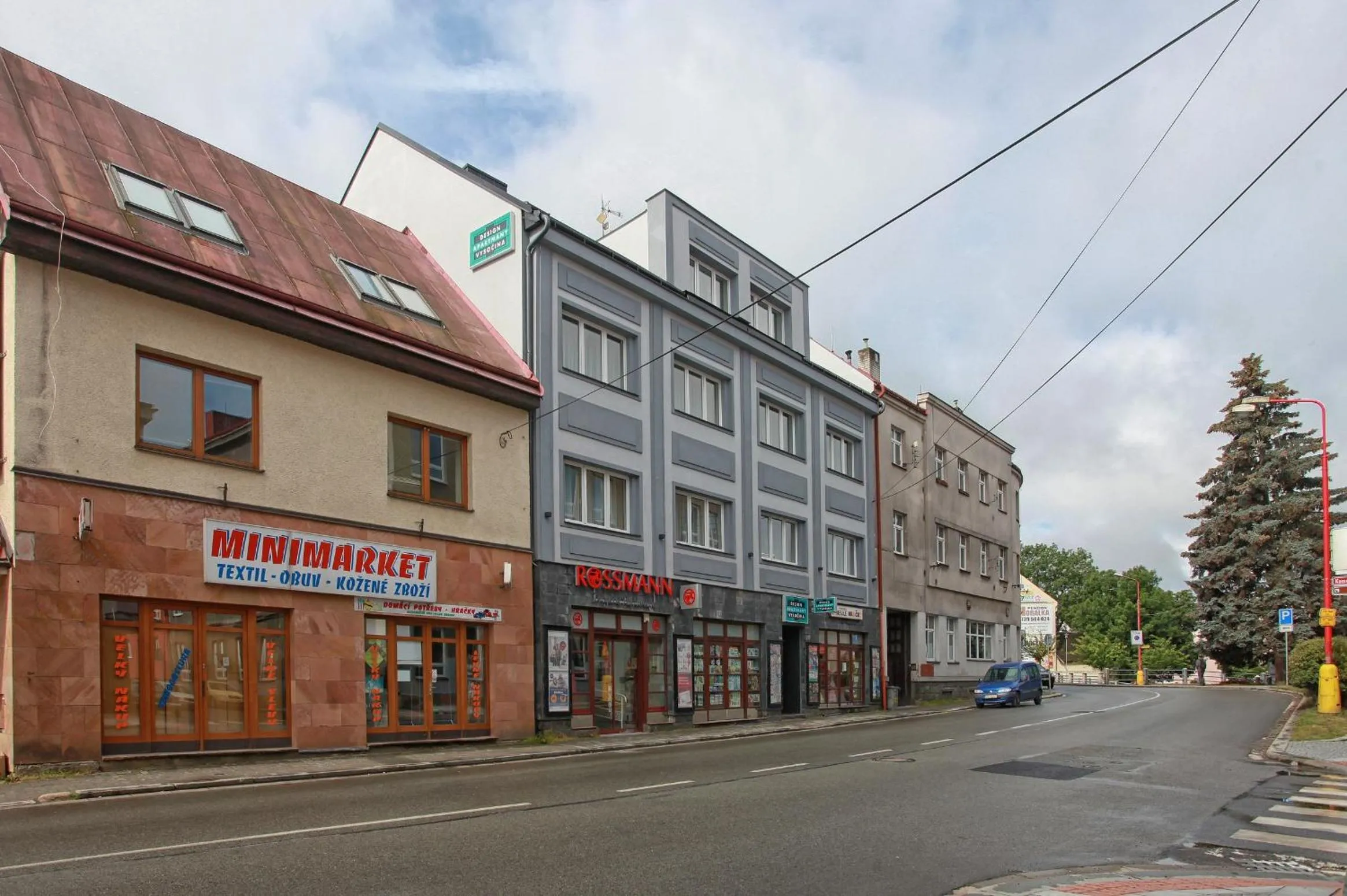 Facade/entrance in Vysocina Design Apartments