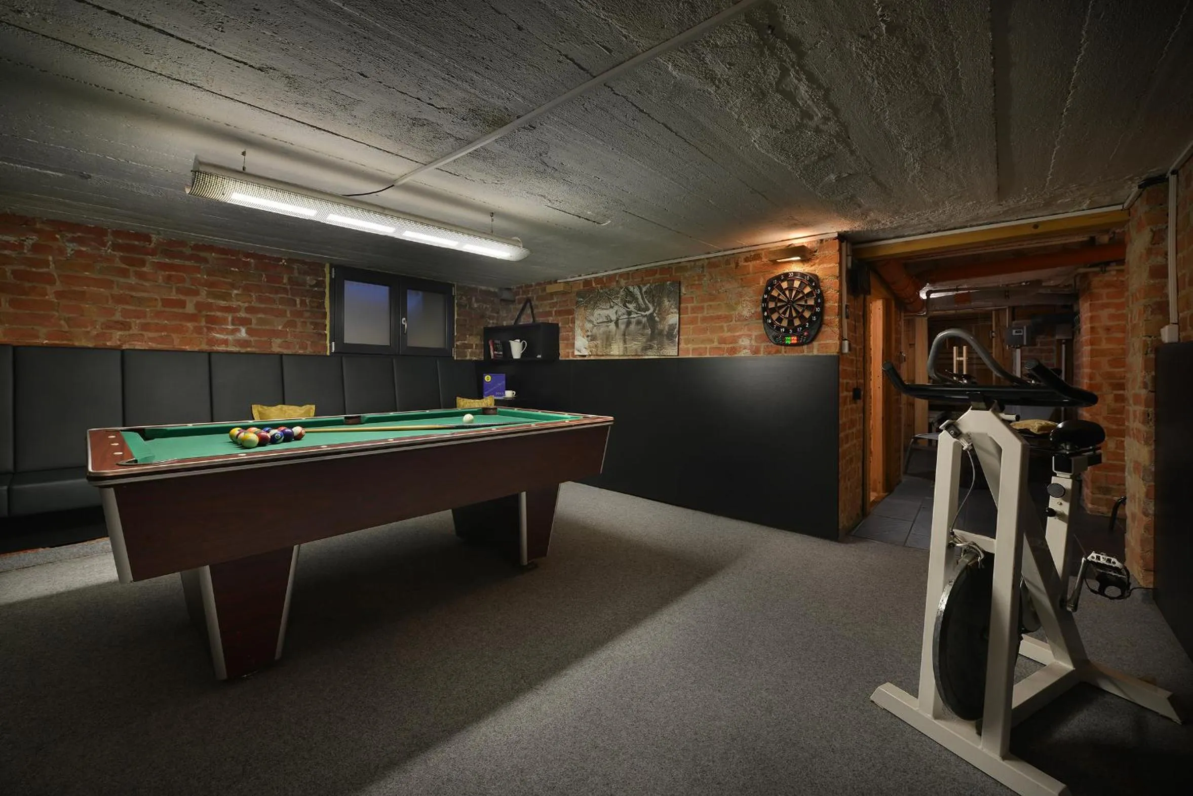 Game Room in Vysocina Design Apartments