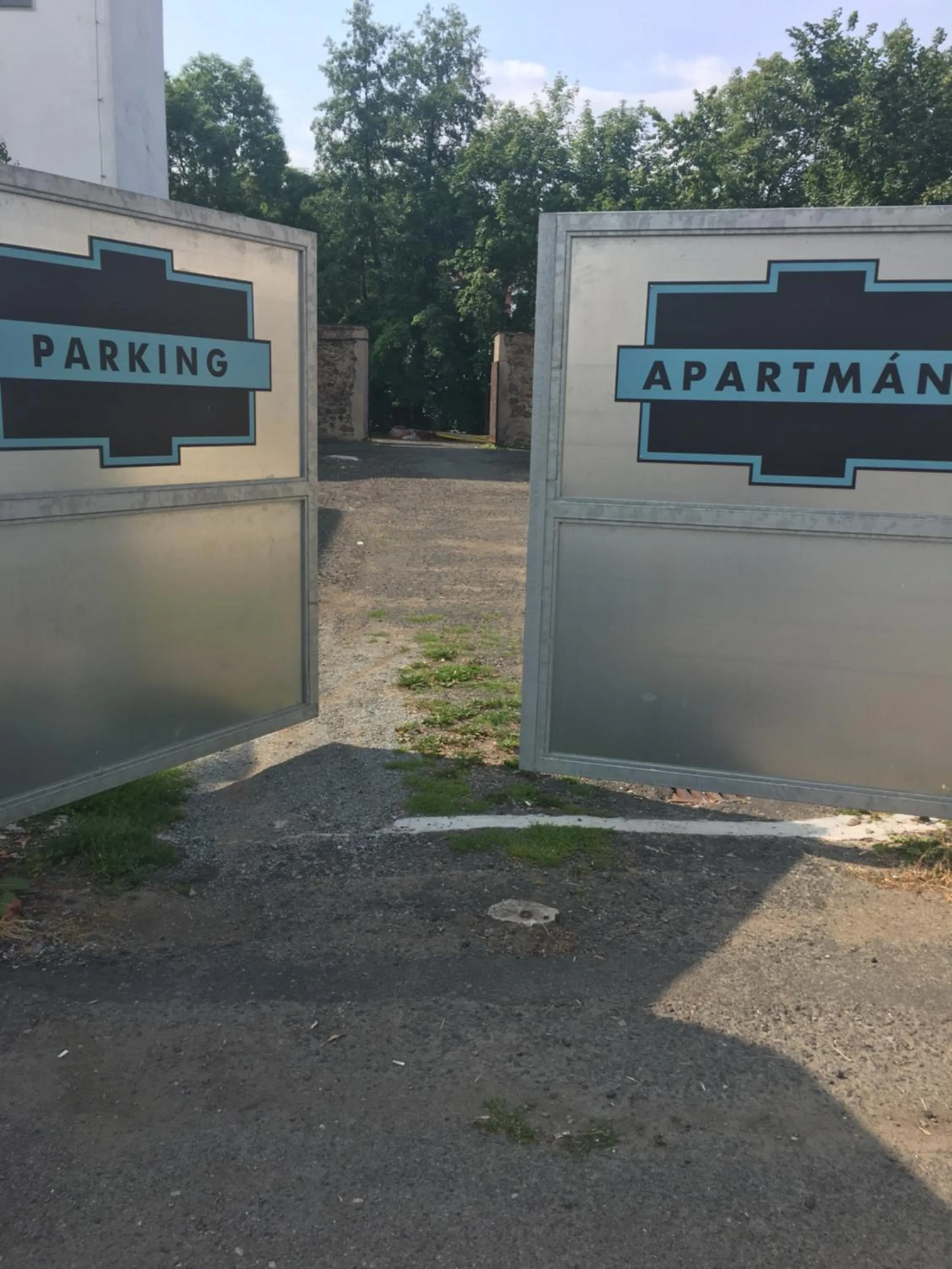 Parking in Vysocina Design Apartments
