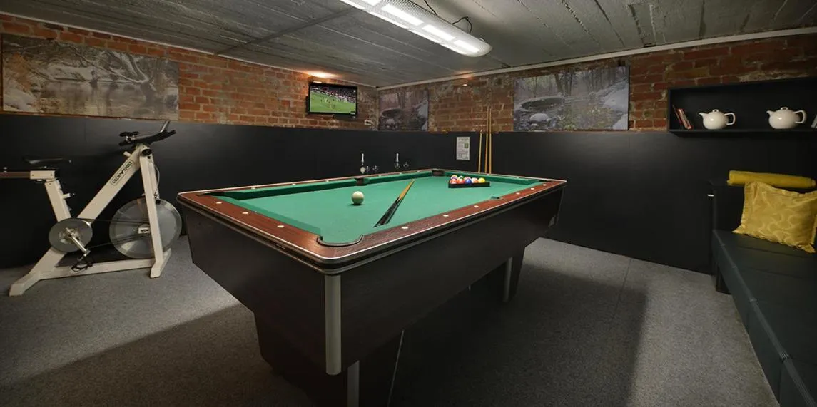 Communal lounge/ TV room in Vysocina Design Apartments