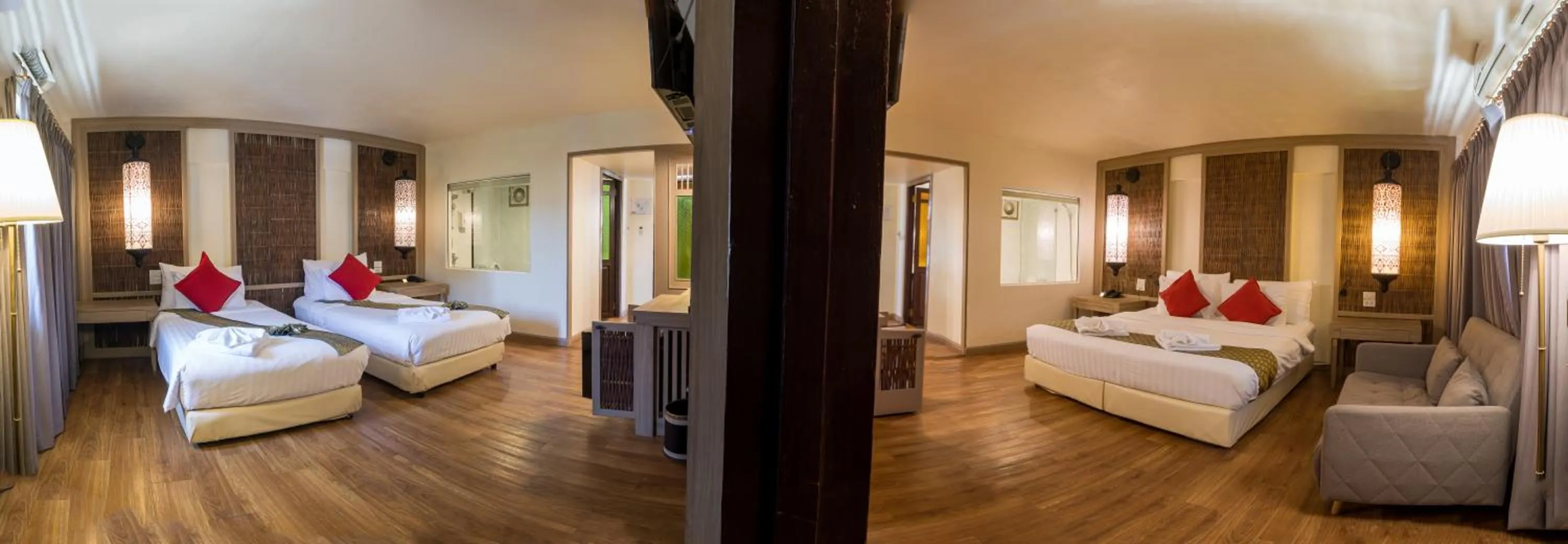 Property building, Bed in Nak Nakara Hotel