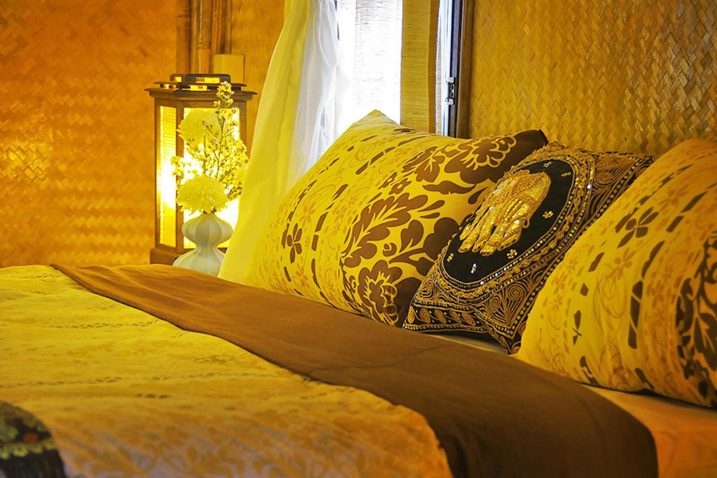 Bed in Areeya Phuree Resort Thaton