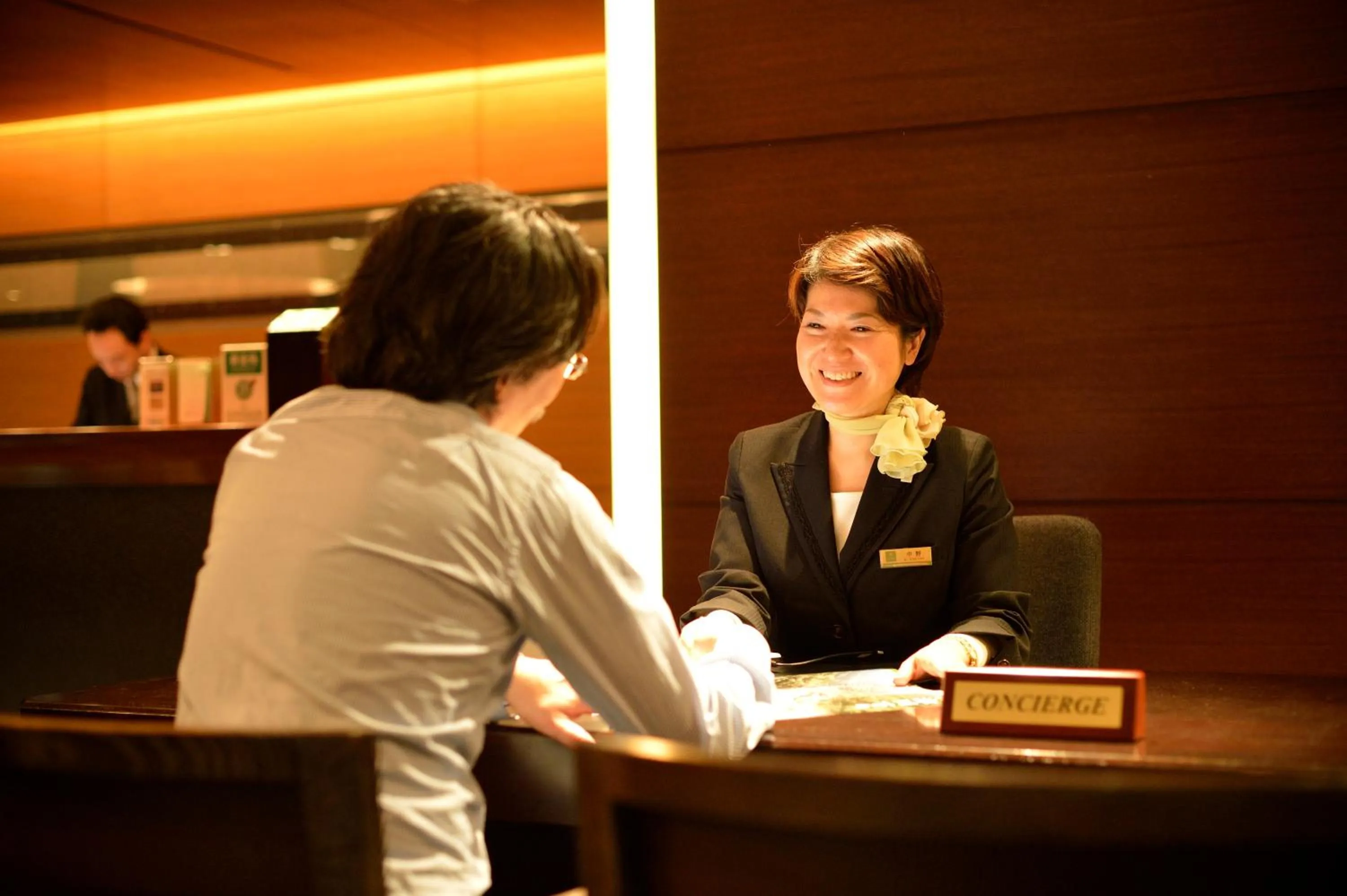 Staff in Kyoto Tokyu Hotel