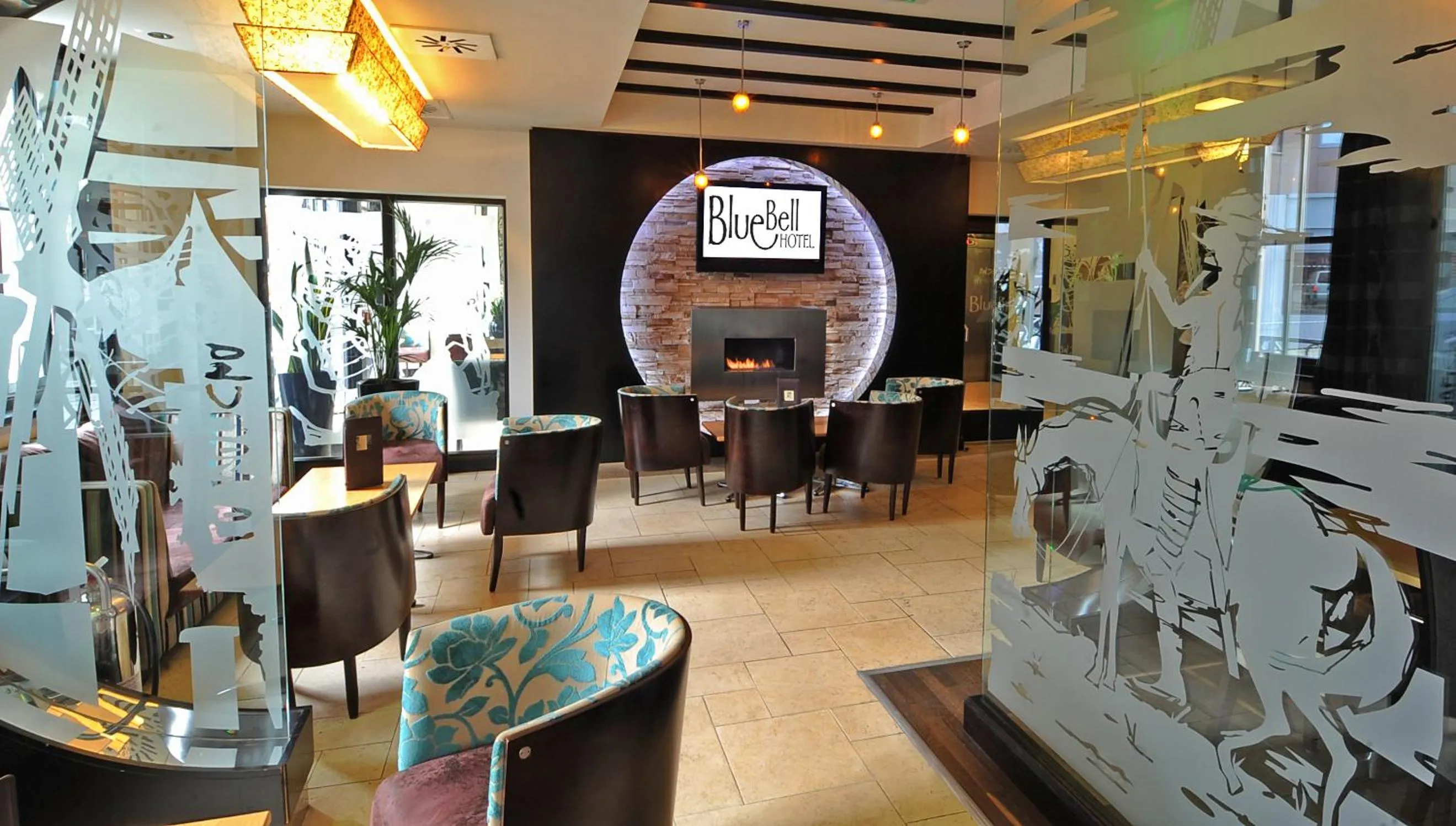 Lounge or bar in The BlueBell Hotel