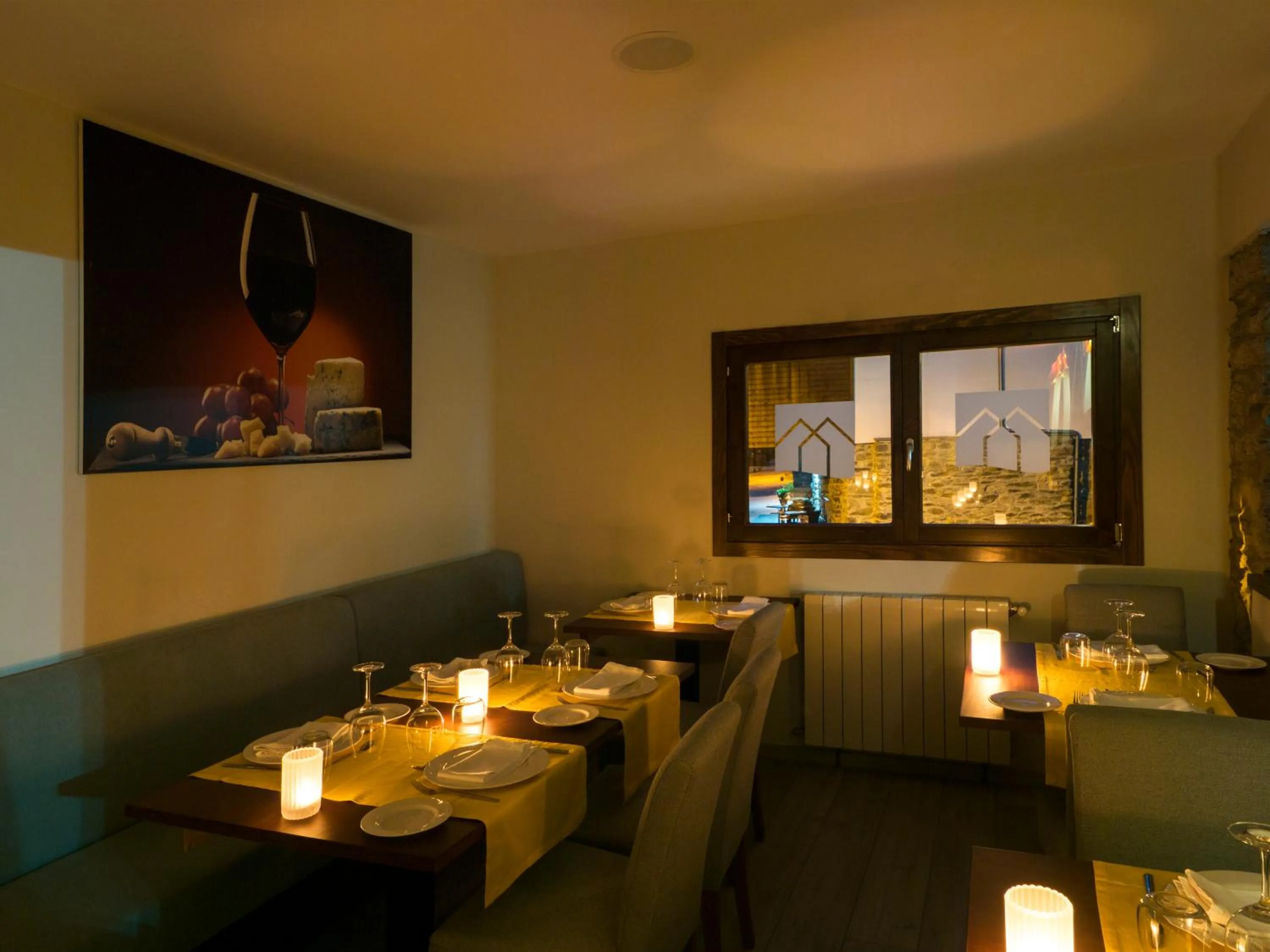 Restaurant/places to eat in Hotel Rural Las Montañas de Pumar