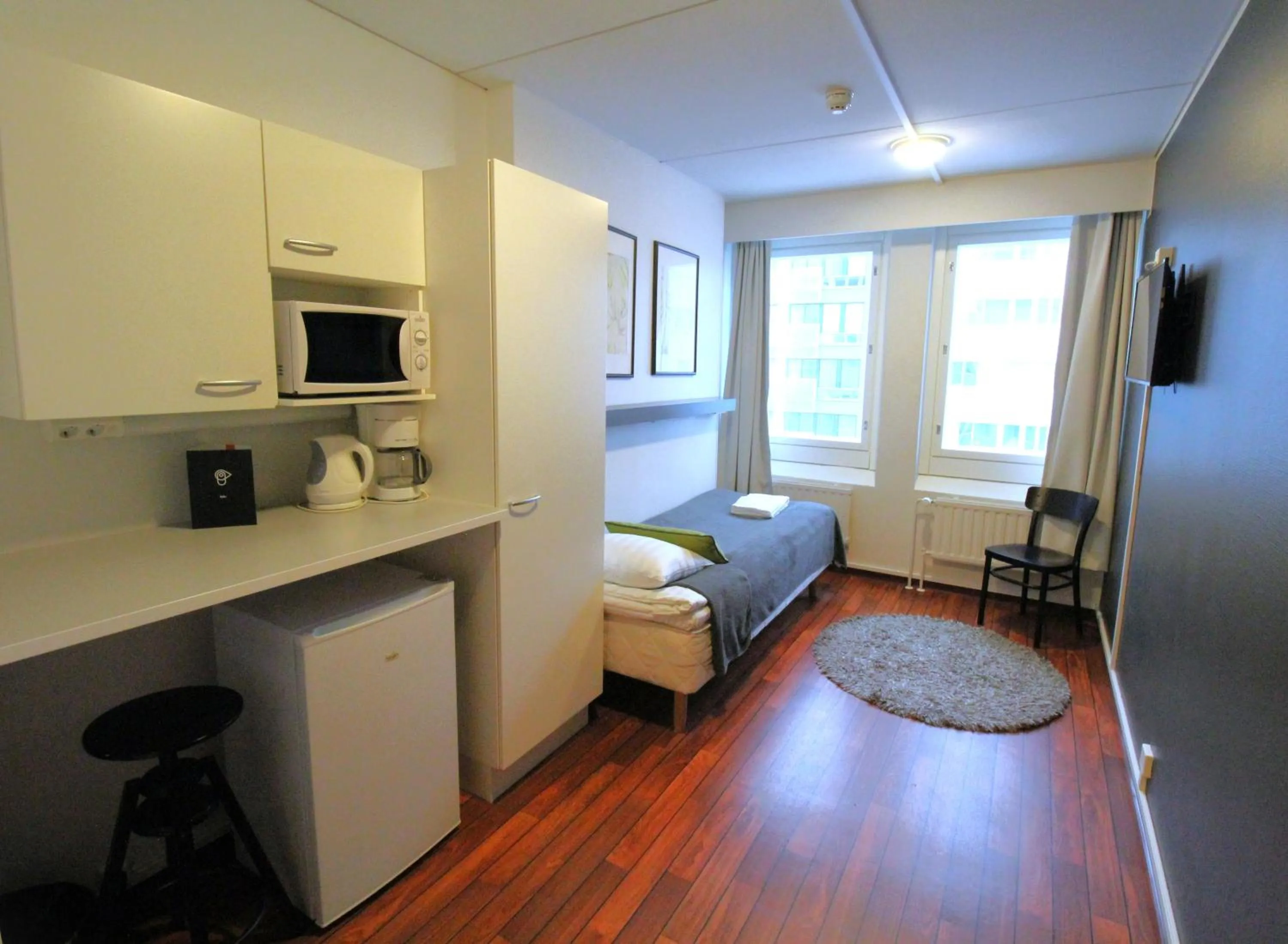 Photo of the whole room, Bed in Forenom Aparthotel Lahti