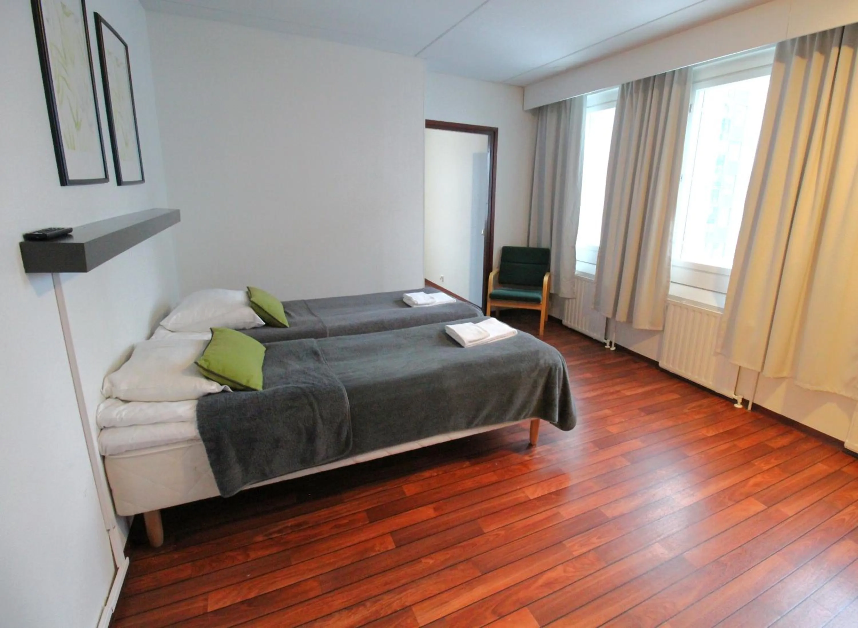 Photo of the whole room, Bed in Forenom Aparthotel Lahti