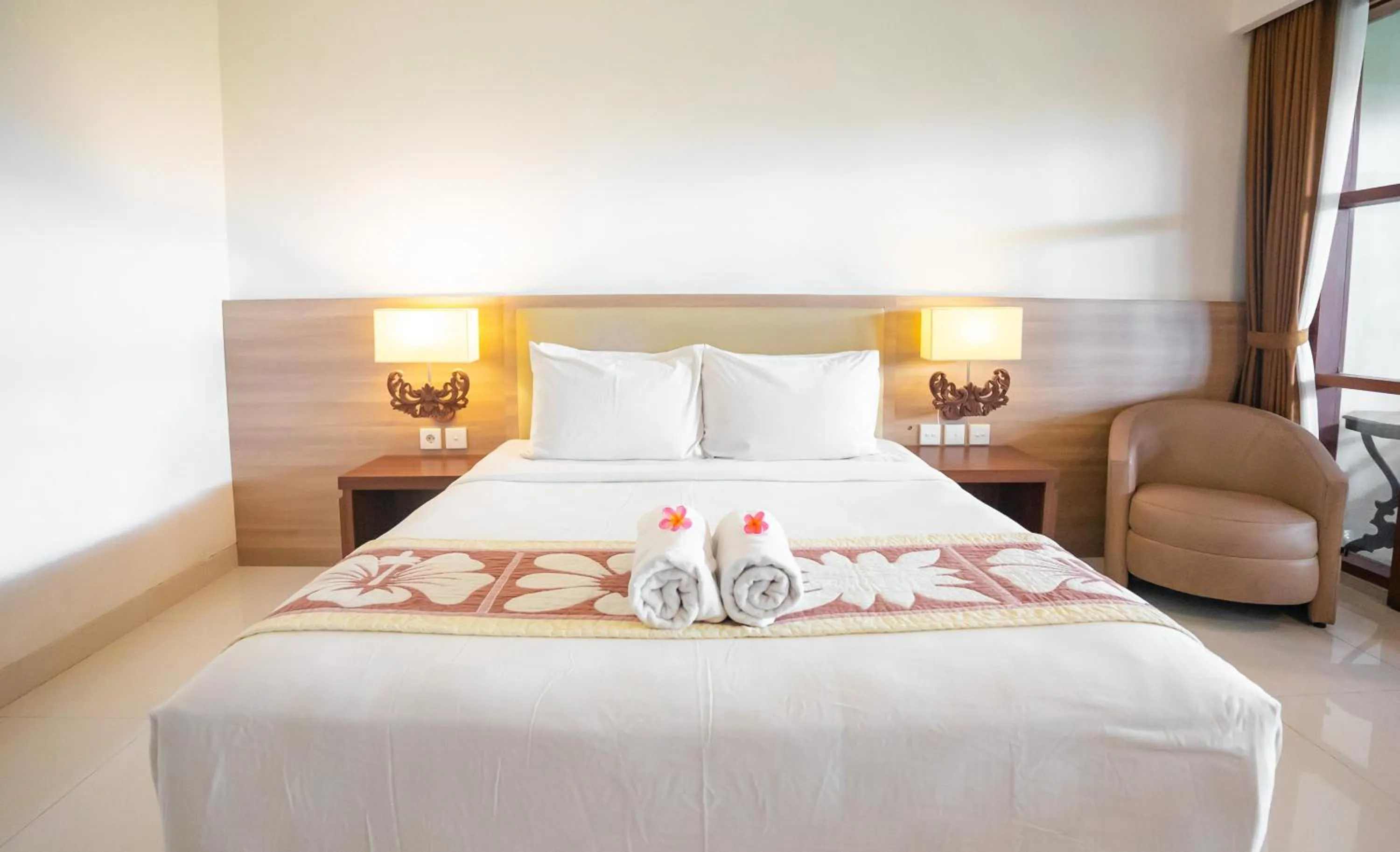 Bed in Bali Summer Hotel by Amerta