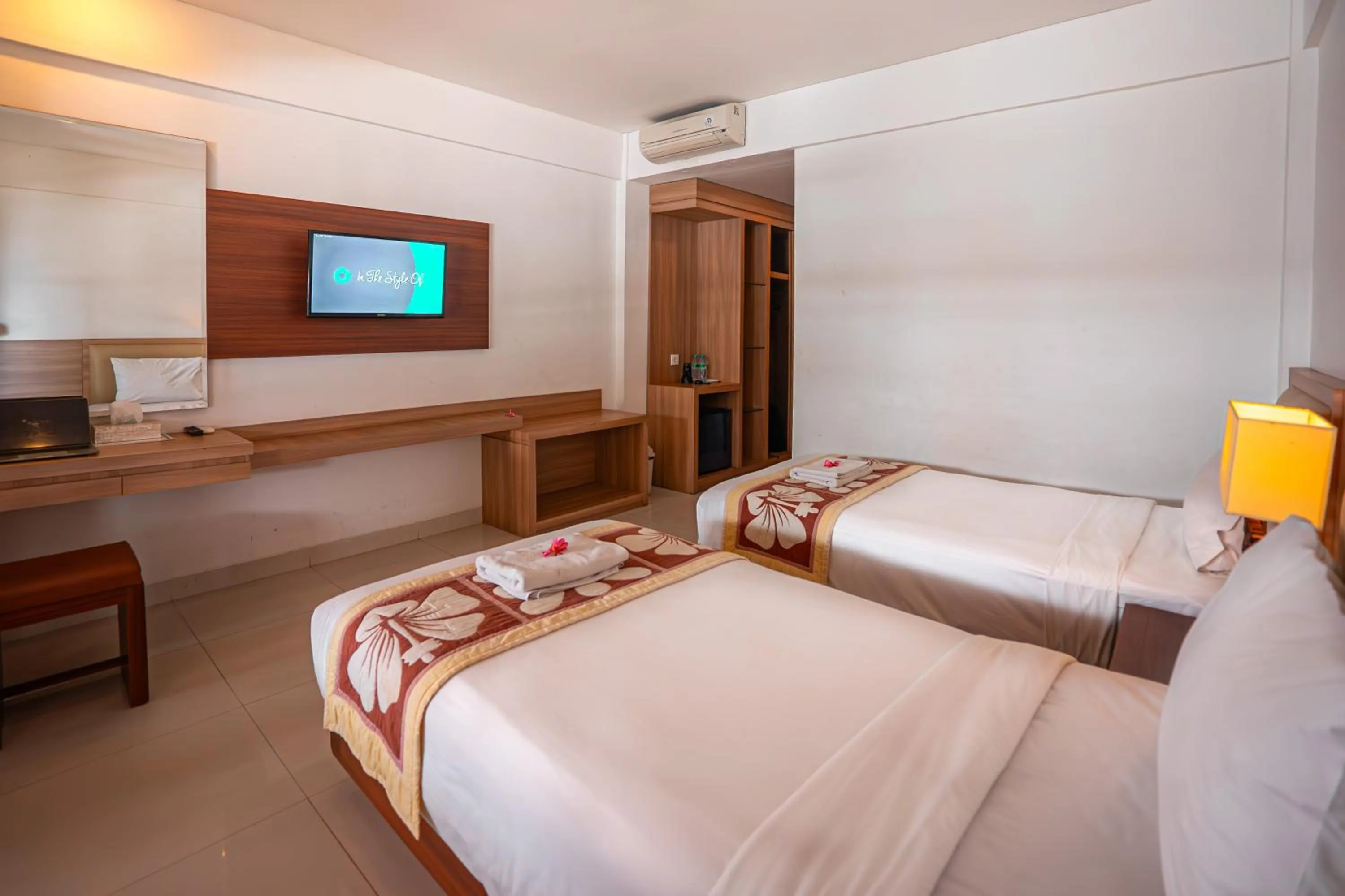 Bed in Bali Summer Hotel by Amerta