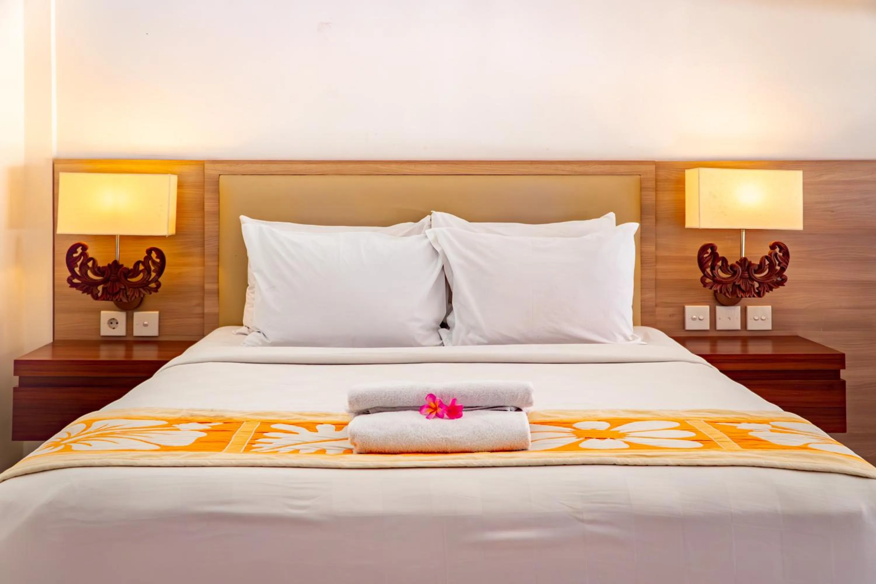 Bed in Bali Summer Hotel by Amerta