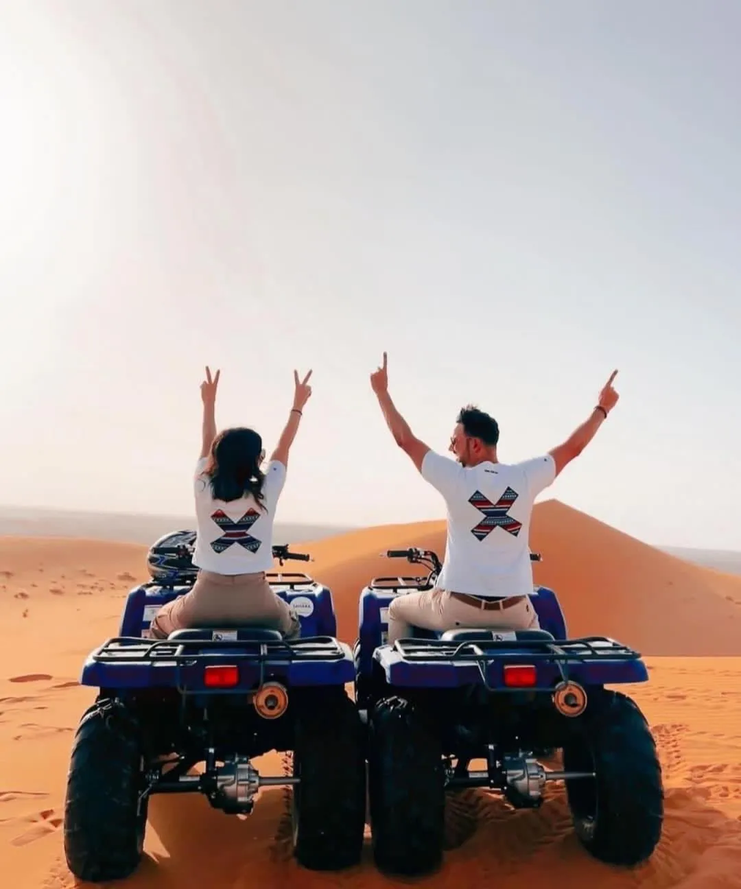 People in Sahara wellness camp