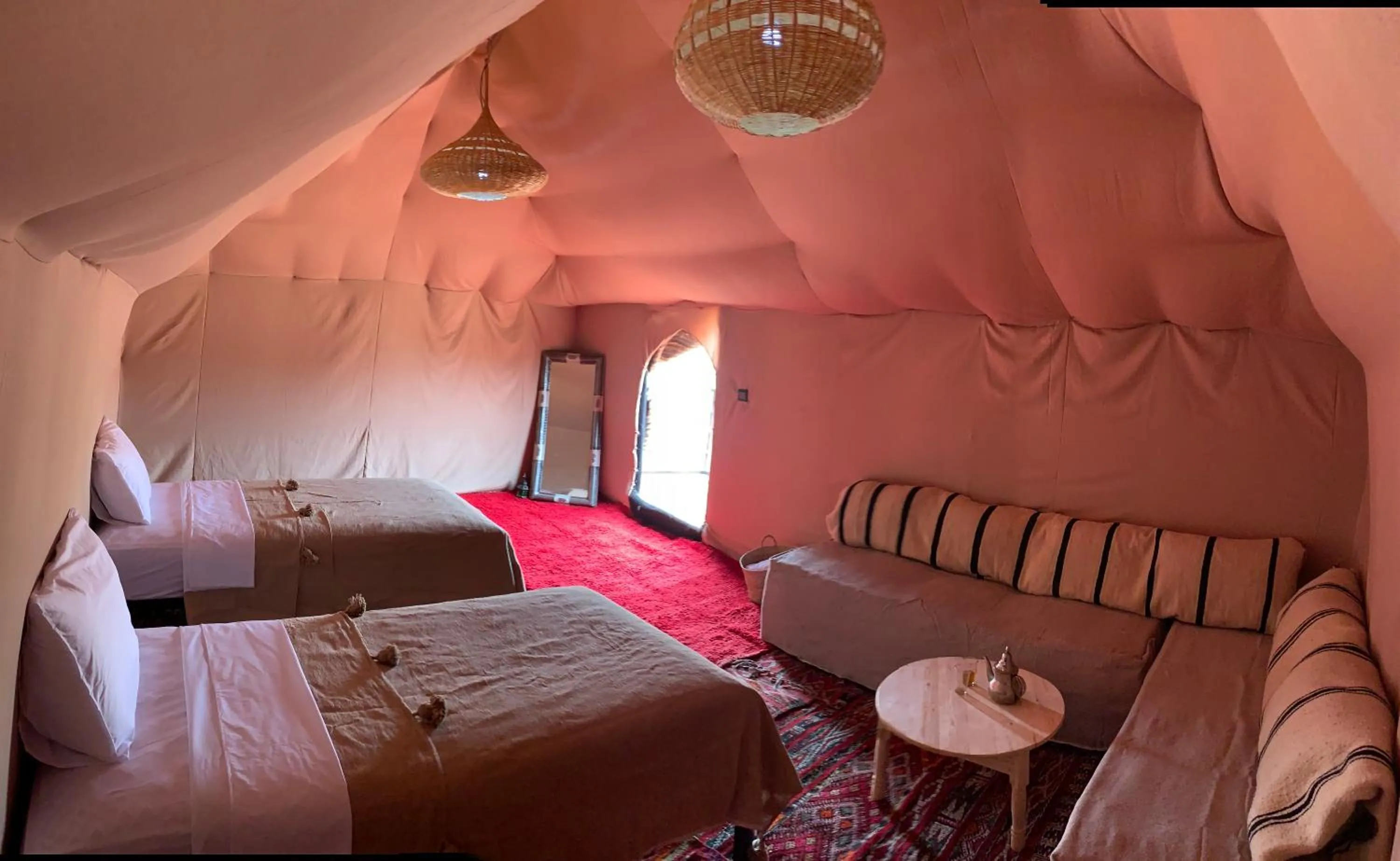 Photo of the whole room, Bed in Sahara wellness camp