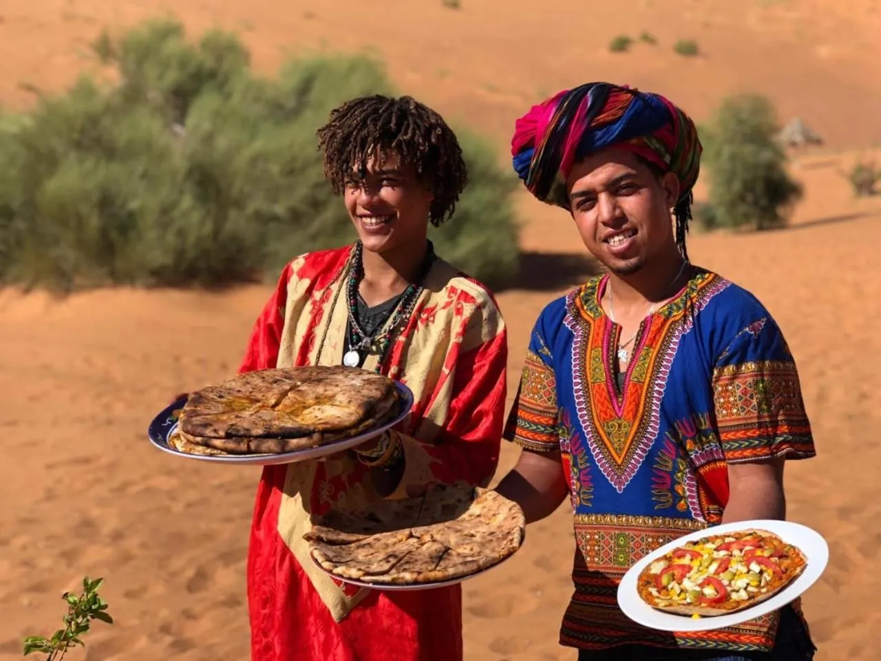 Food and drinks in Sahara wellness camp