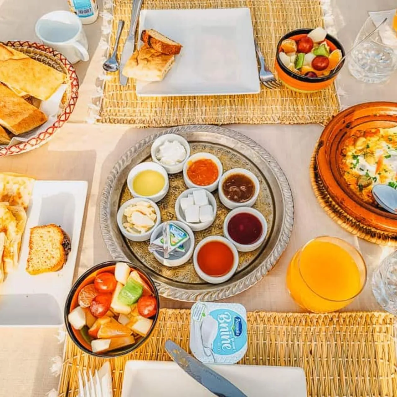 Food in Sahara wellness camp